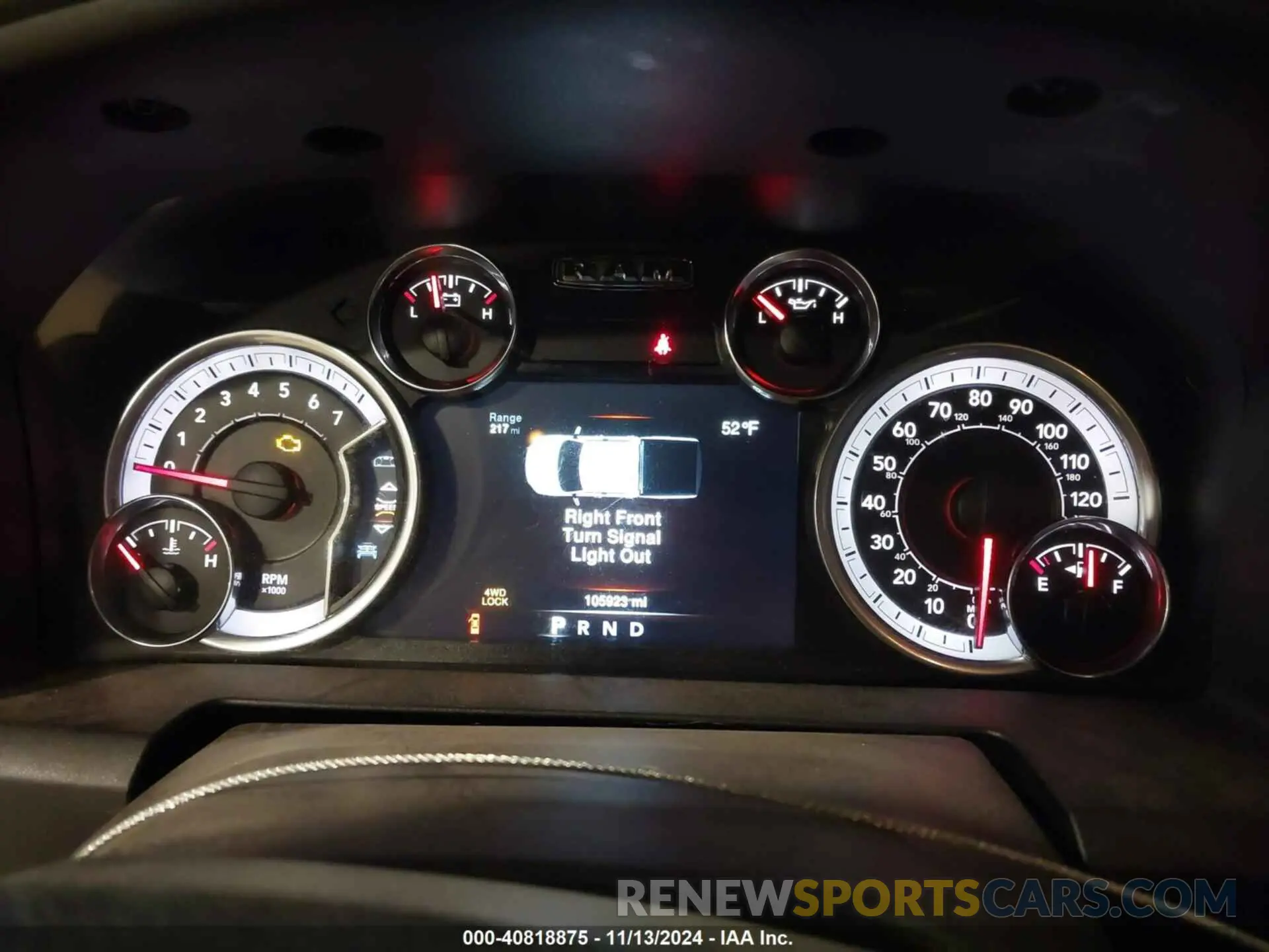 7 Photograph of a damaged car 1C6RR7TT4KS695349 RAM 1500 CLASSIC 2019