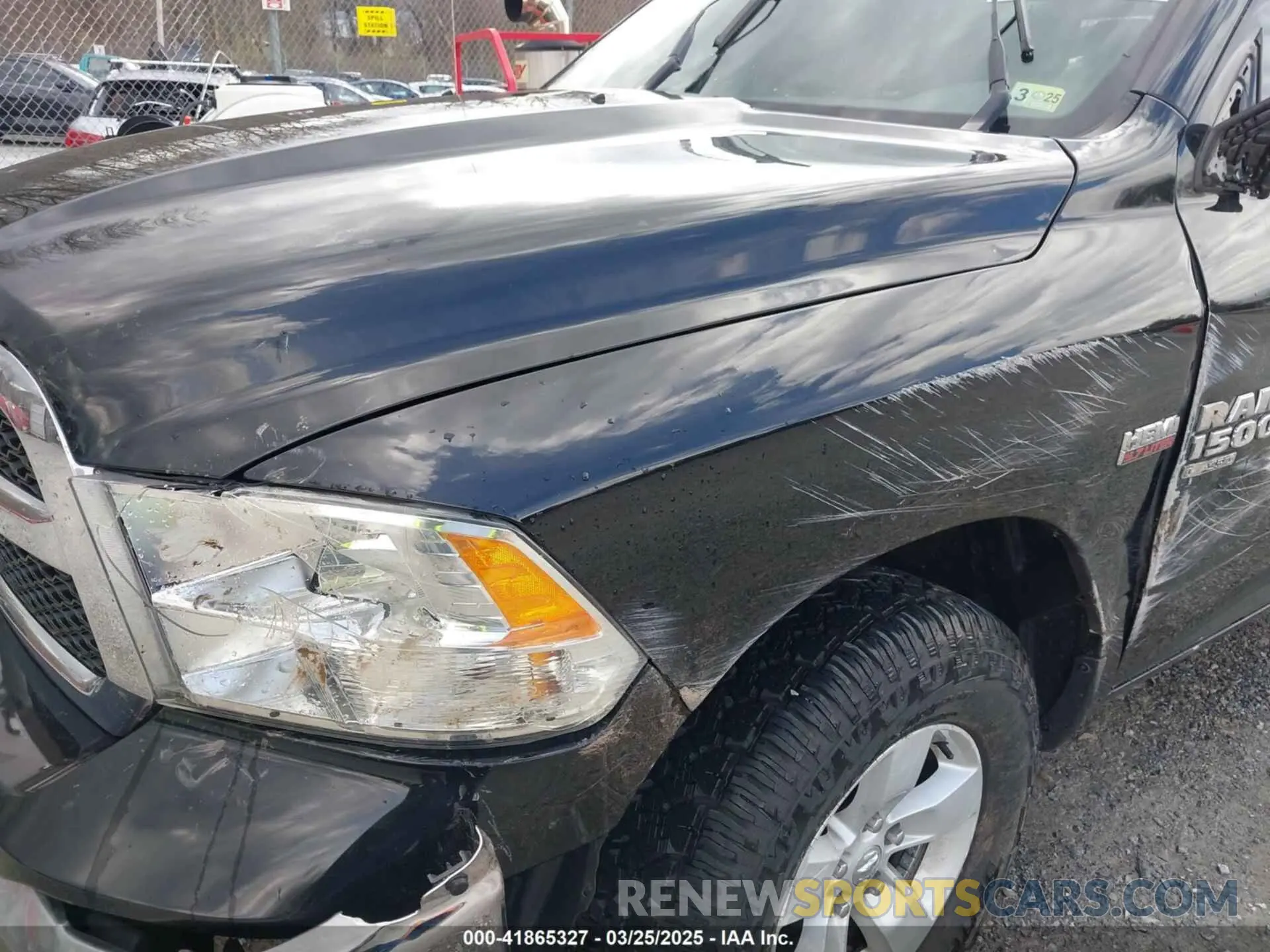 18 Photograph of a damaged car 1C6RR7TT5KS714118 RAM 1500 CLASSIC 2019