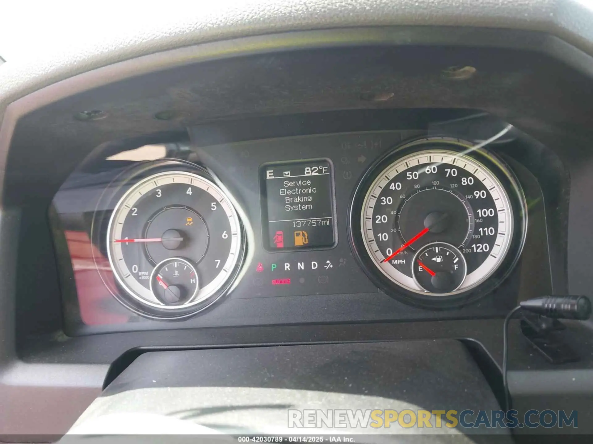 7 Photograph of a damaged car 1C6RR7TT7KS646226 RAM 1500 CLASSIC 2019