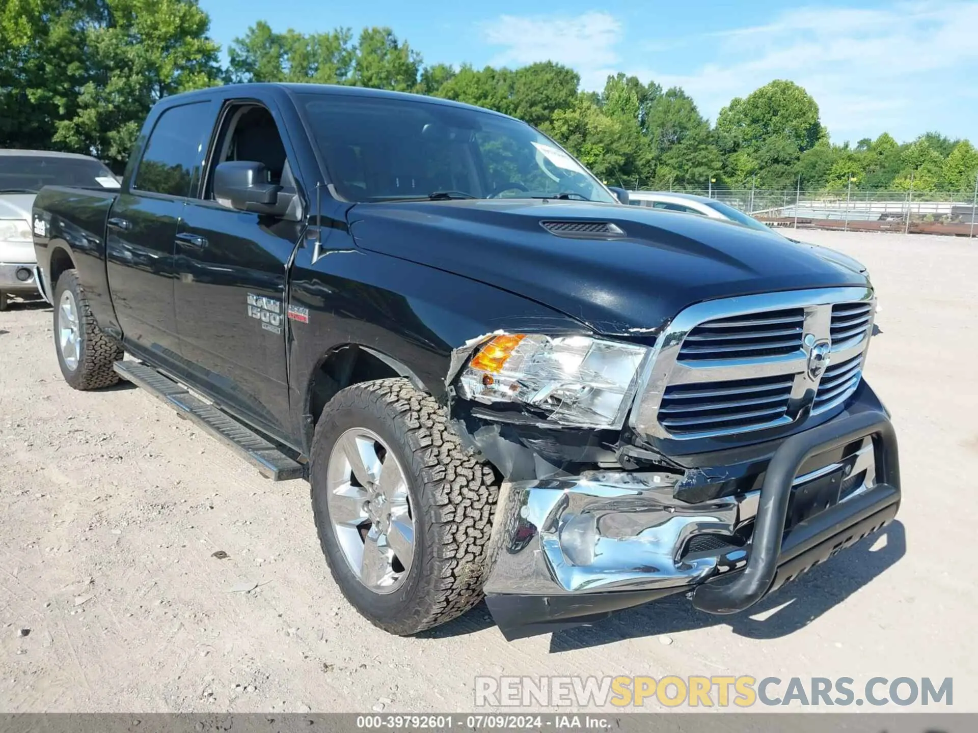 1 Photograph of a damaged car 1C6RR7TT7KS727632 RAM 1500 CLASSIC 2019