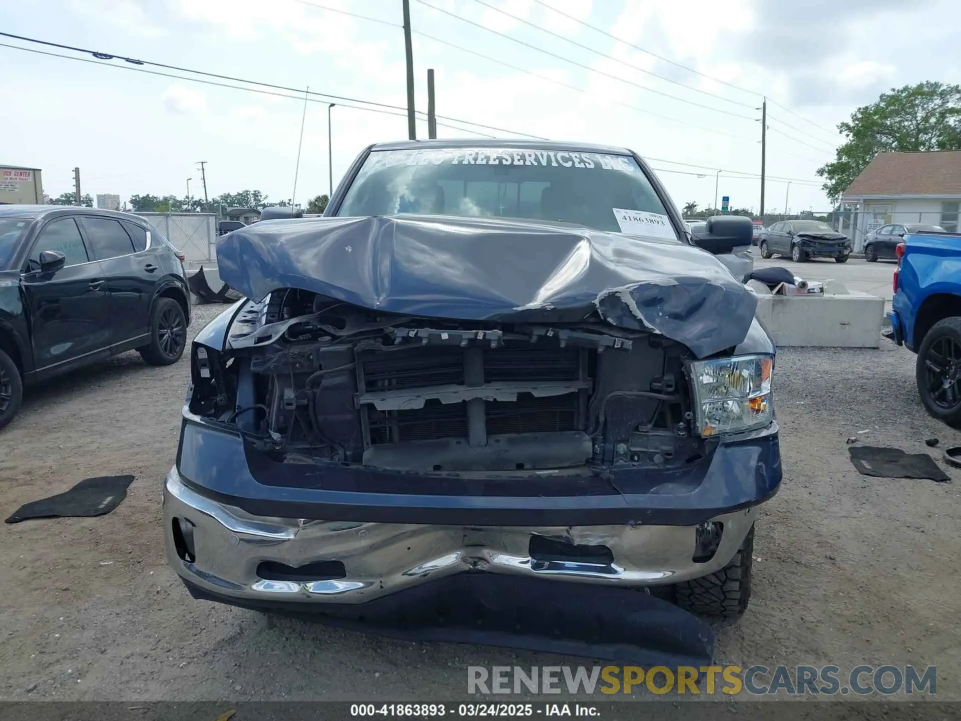 12 Photograph of a damaged car 1C6RR7TT8KS713058 RAM 1500 CLASSIC 2019