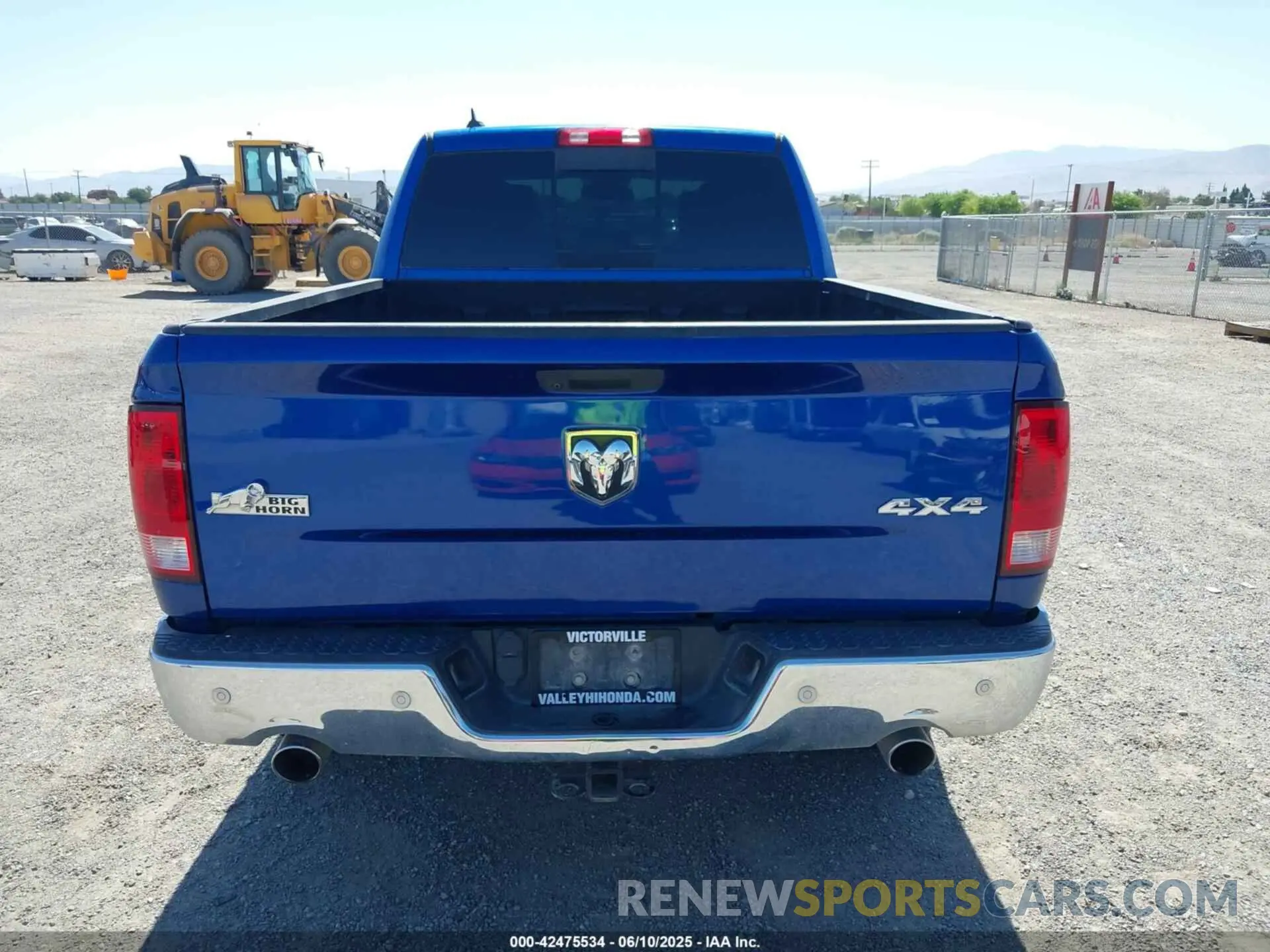 16 Photograph of a damaged car 1C6RR7TTXKS609297 RAM 1500 CLASSIC 2019