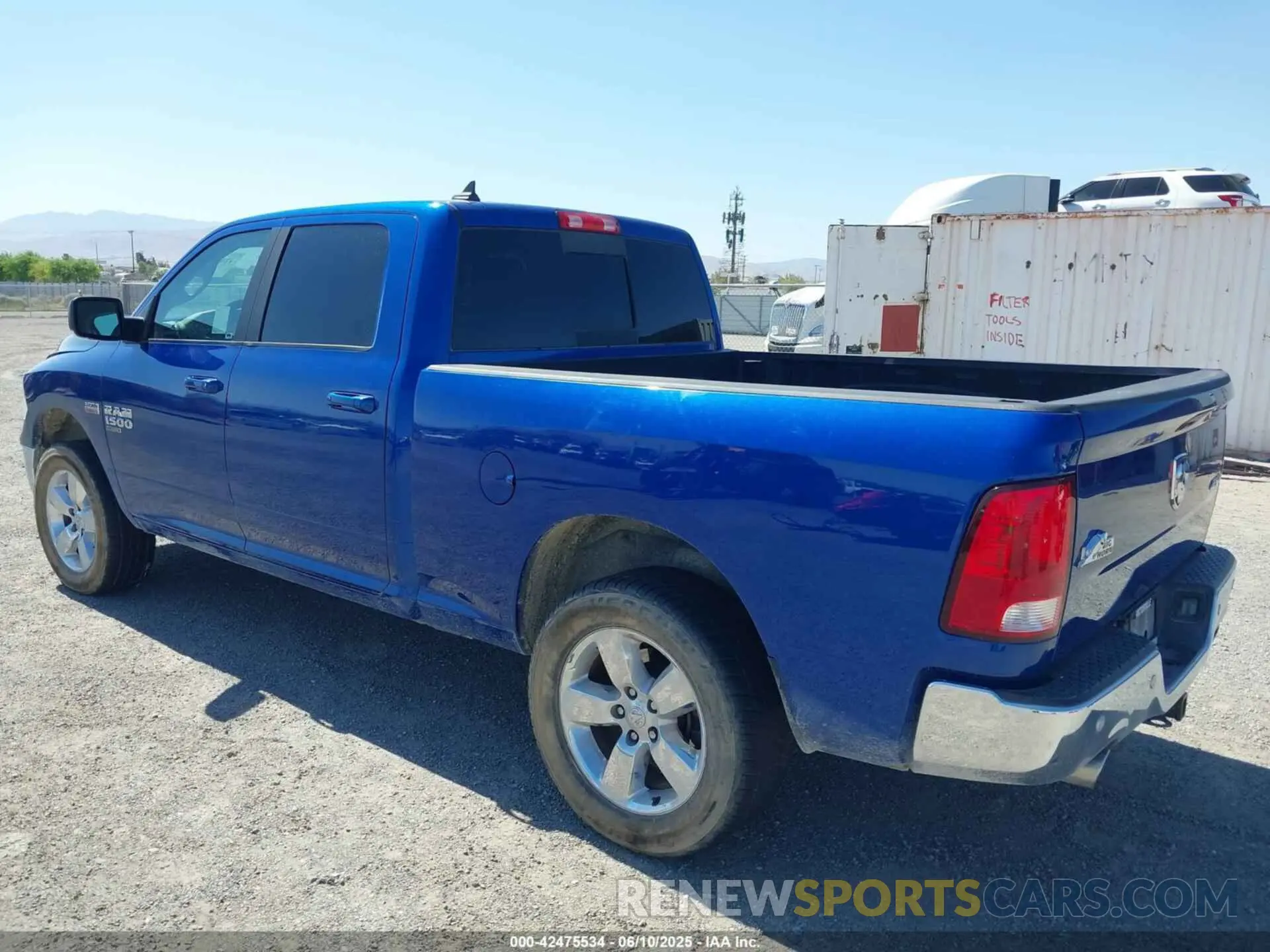 3 Photograph of a damaged car 1C6RR7TTXKS609297 RAM 1500 CLASSIC 2019
