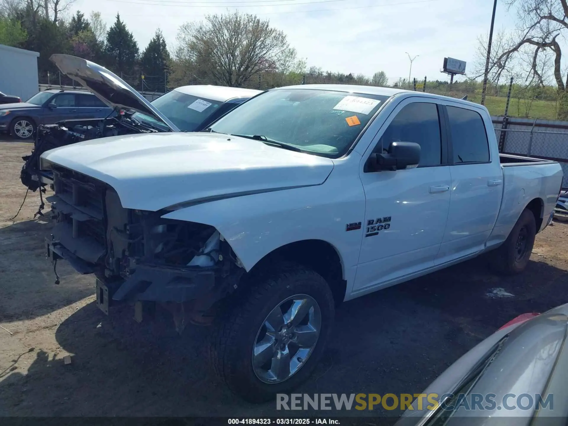 15 Photograph of a damaged car 1C6RR7TTXKS682833 RAM 1500 CLASSIC 2019