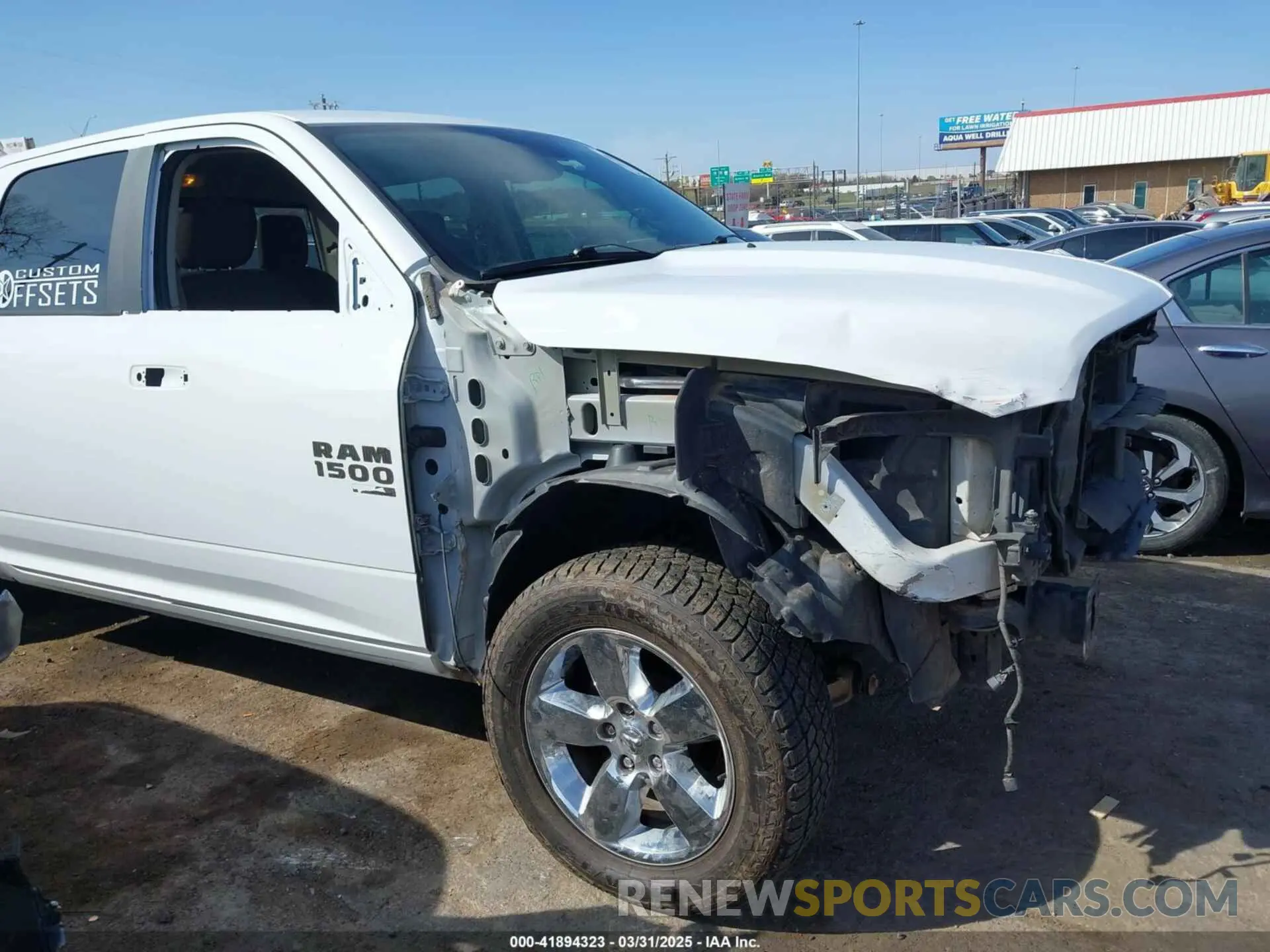 6 Photograph of a damaged car 1C6RR7TTXKS682833 RAM 1500 CLASSIC 2019