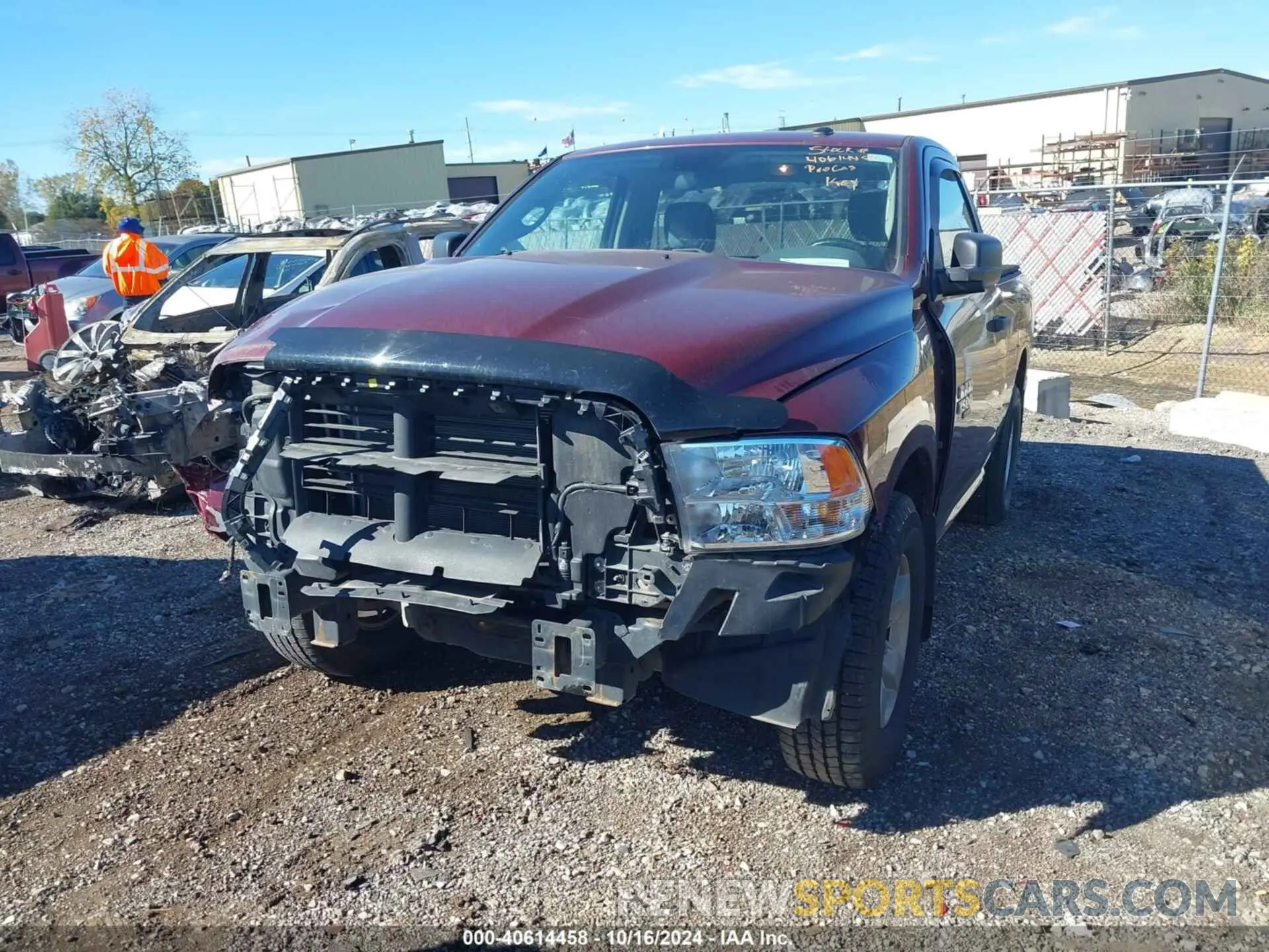 6 Photograph of a damaged car 3C6JR6AG7KG506245 RAM 1500 CLASSIC 2019