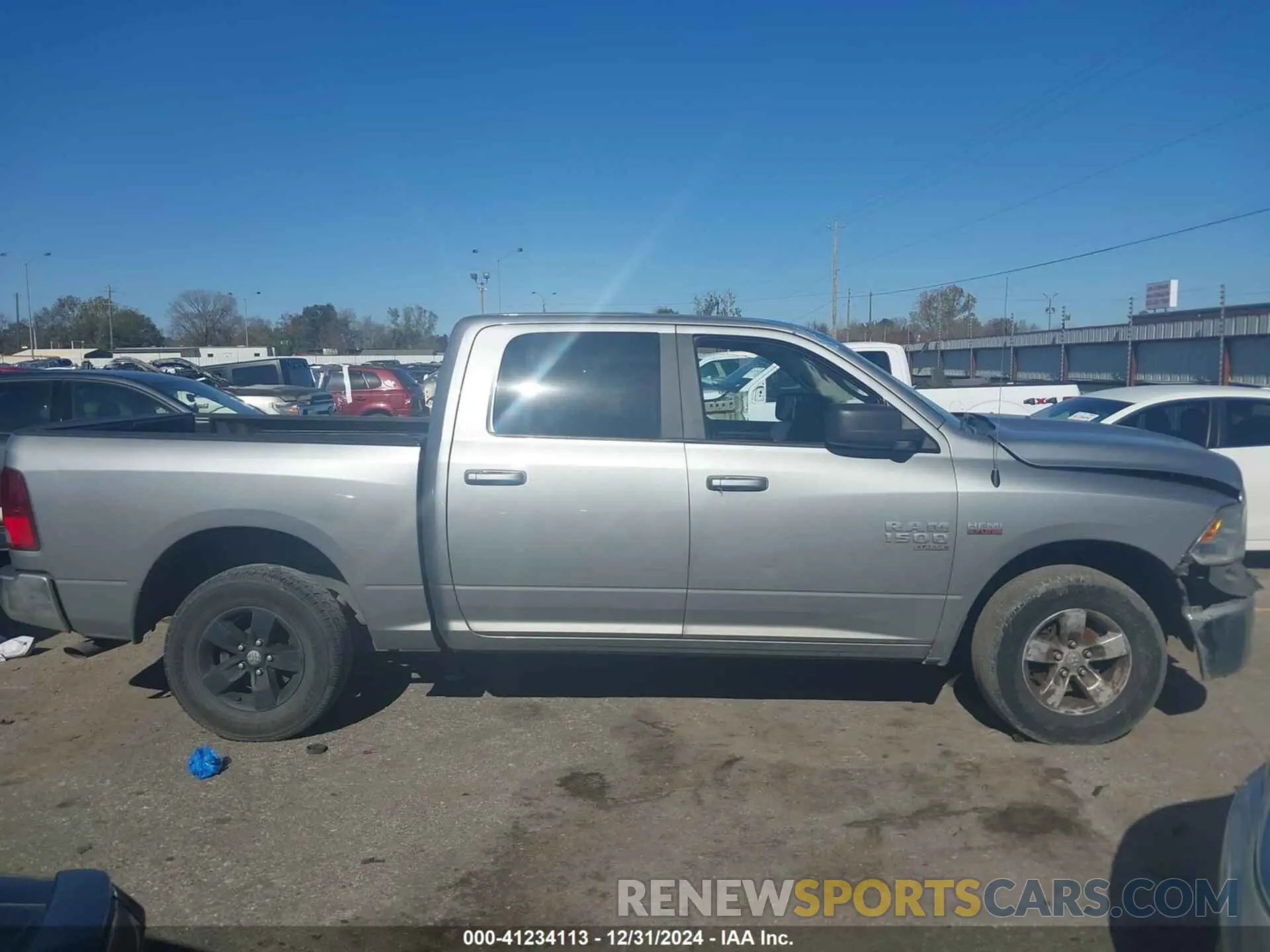 13 Photograph of a damaged car 3C6RR7LT0KG695985 RAM 1500 CLASSIC 2019