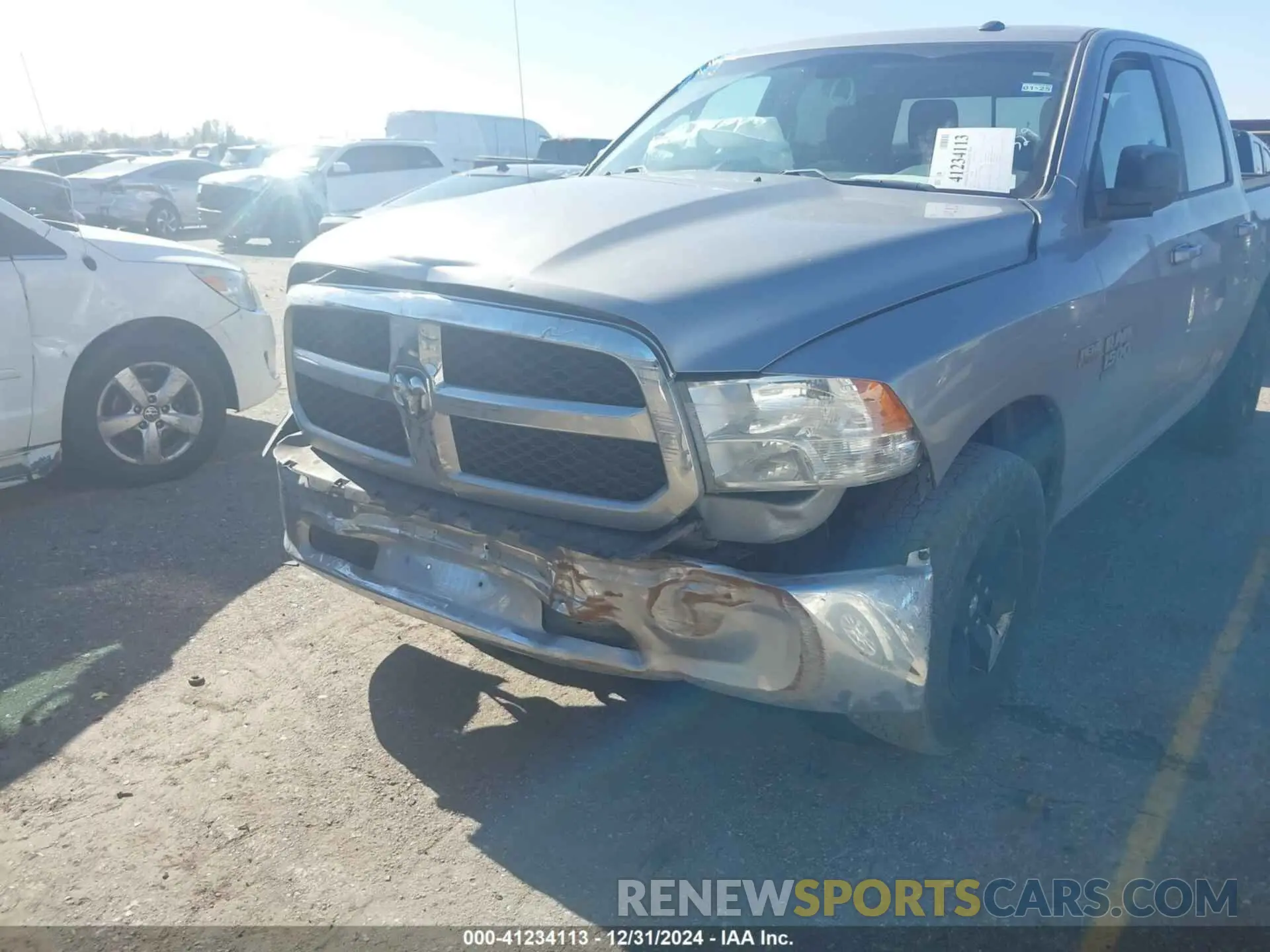 6 Photograph of a damaged car 3C6RR7LT0KG695985 RAM 1500 CLASSIC 2019