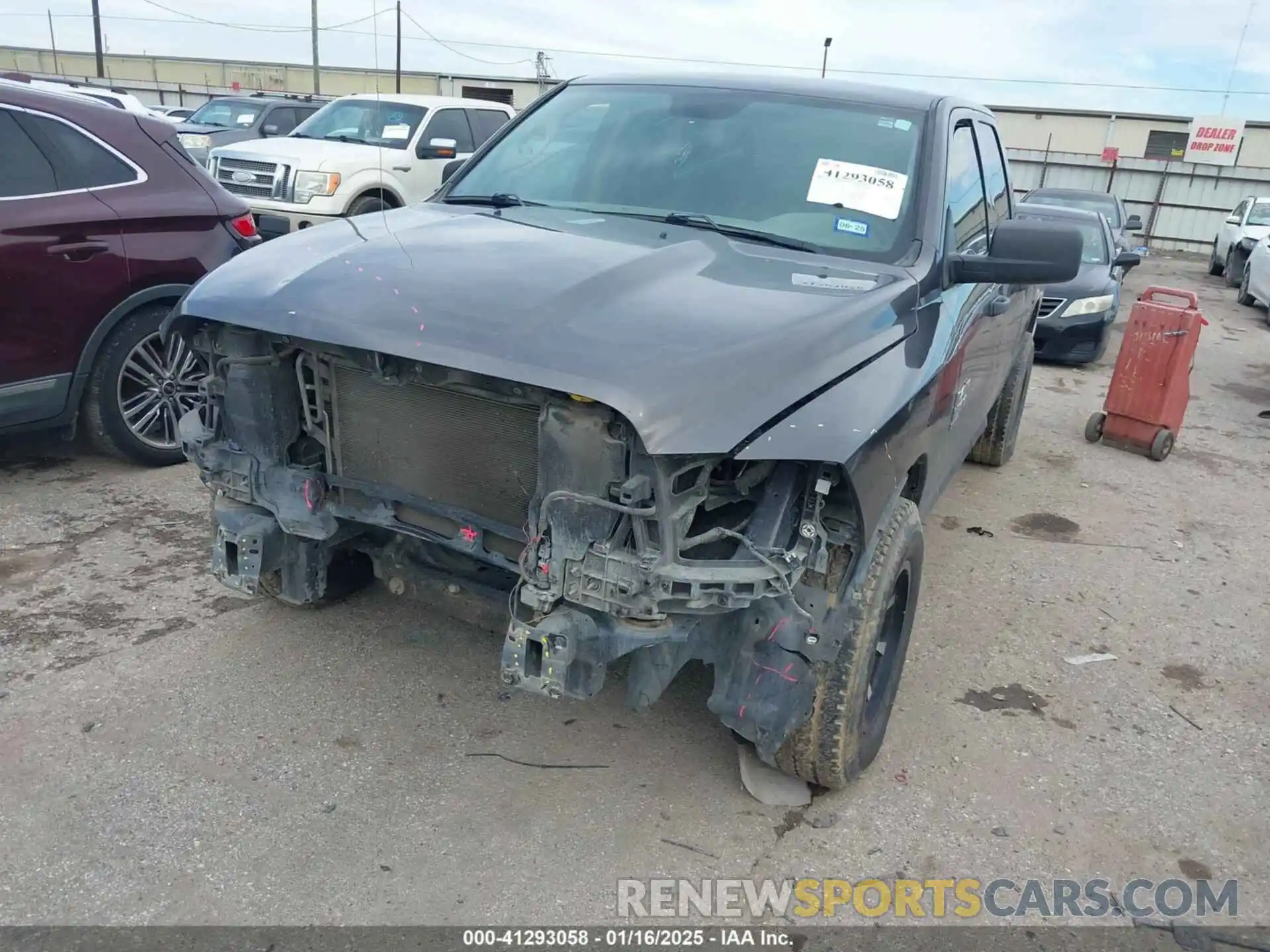 2 Photograph of a damaged car 1C6RR6FG0LS114553 RAM 1500 CLASSIC 2020