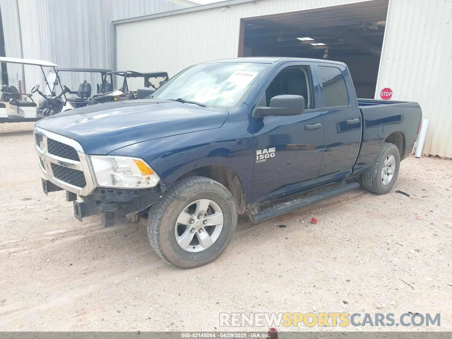 2 Photograph of a damaged car 1C6RR6FG2LS144458 RAM 1500 CLASSIC 2020