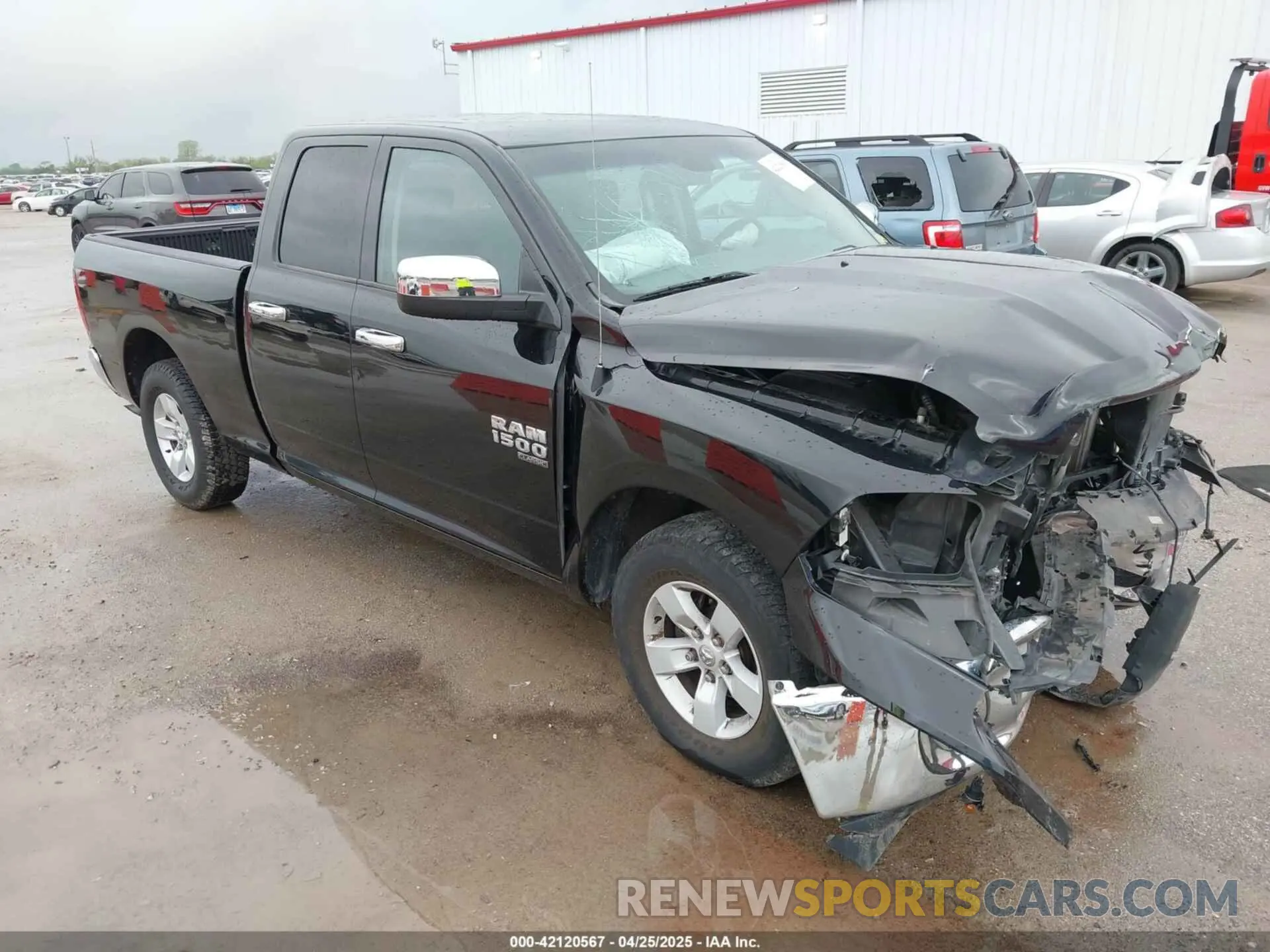 1 Photograph of a damaged car 1C6RR6FG6LS116923 RAM 1500 CLASSIC 2020