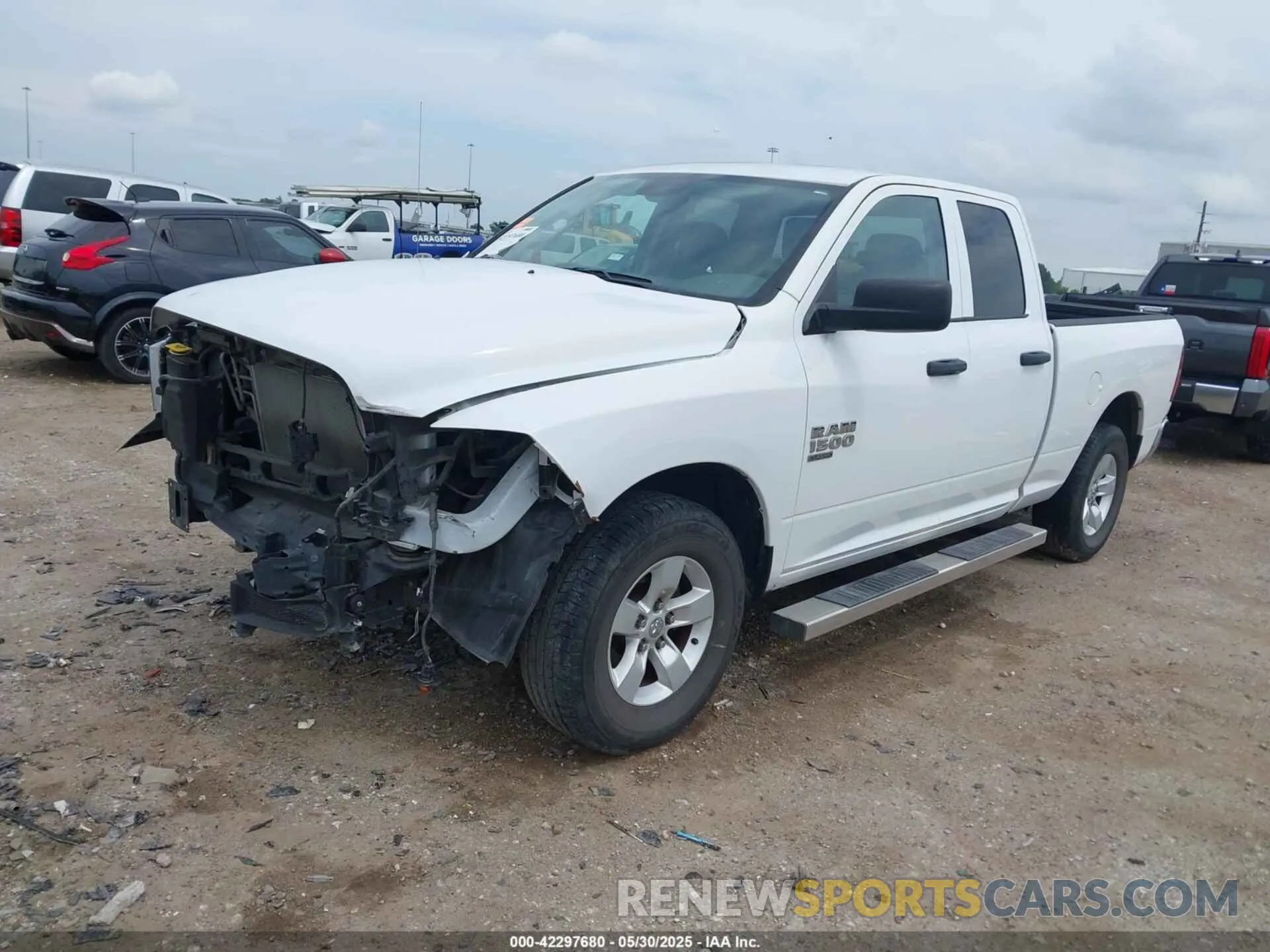 2 Photograph of a damaged car 1C6RR6FG7LS152040 RAM 1500 CLASSIC 2020