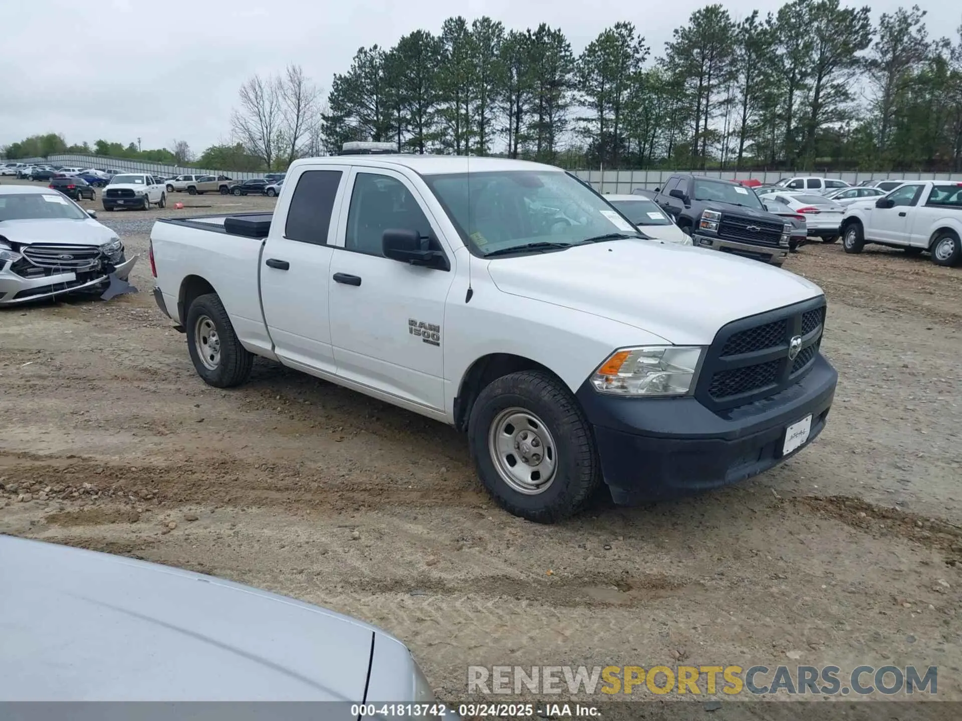 1 Photograph of a damaged car 1C6RR6FG9LS128953 RAM 1500 CLASSIC 2020