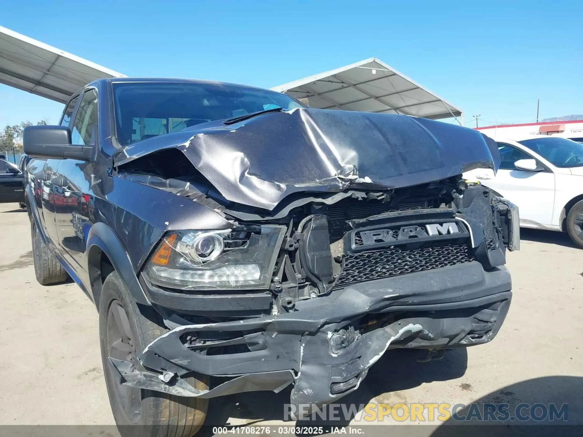 6 Photograph of a damaged car 1C6RR6GG9LS105705 RAM 1500 CLASSIC 2020