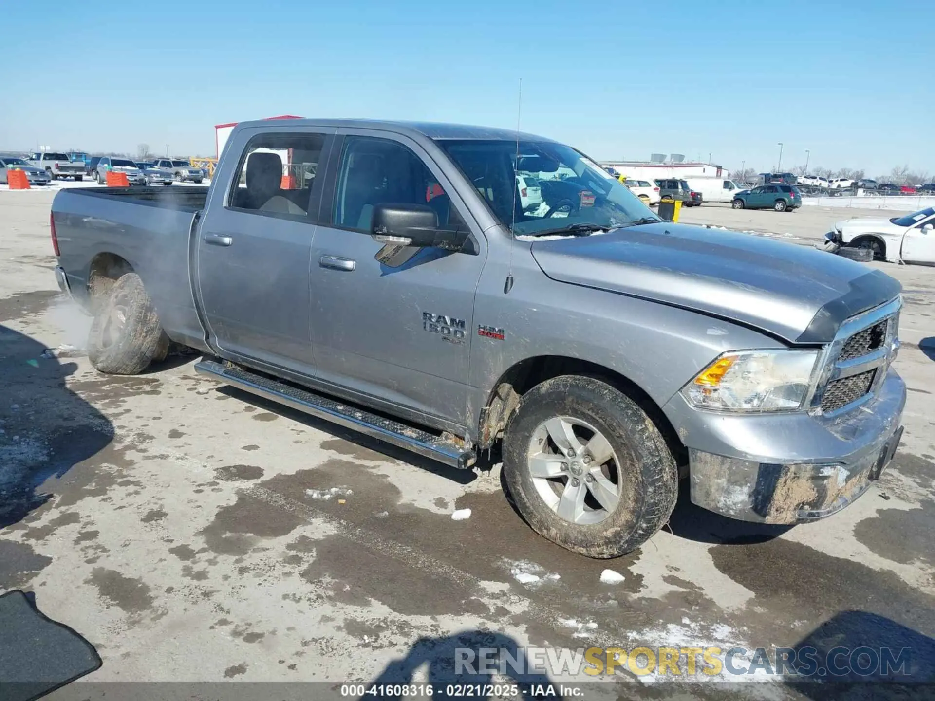 1 Photograph of a damaged car 1C6RR6TT8LS134177 RAM 1500 CLASSIC 2020