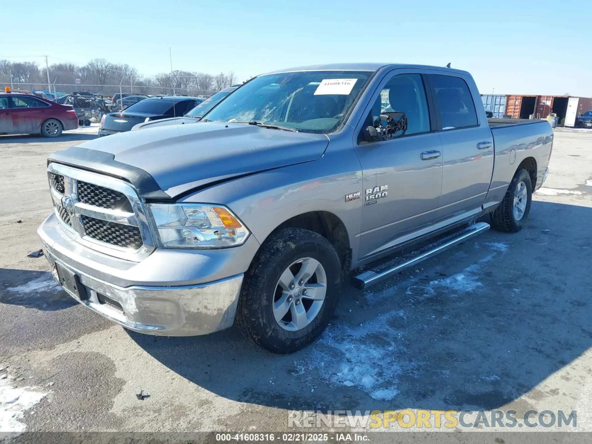 2 Photograph of a damaged car 1C6RR6TT8LS134177 RAM 1500 CLASSIC 2020