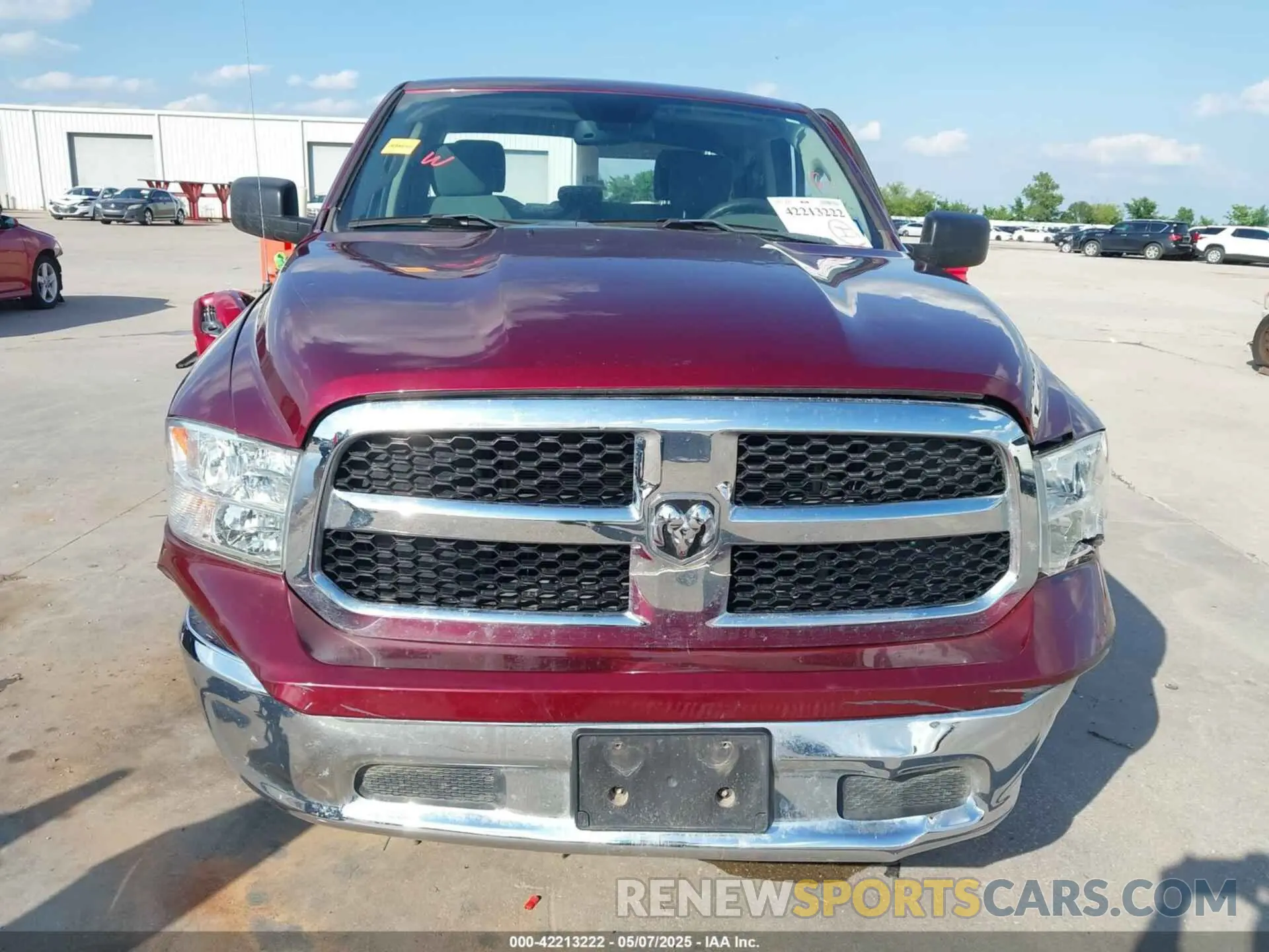 12 Photograph of a damaged car 1C6RR7FG1LS154338 RAM 1500 CLASSIC 2020