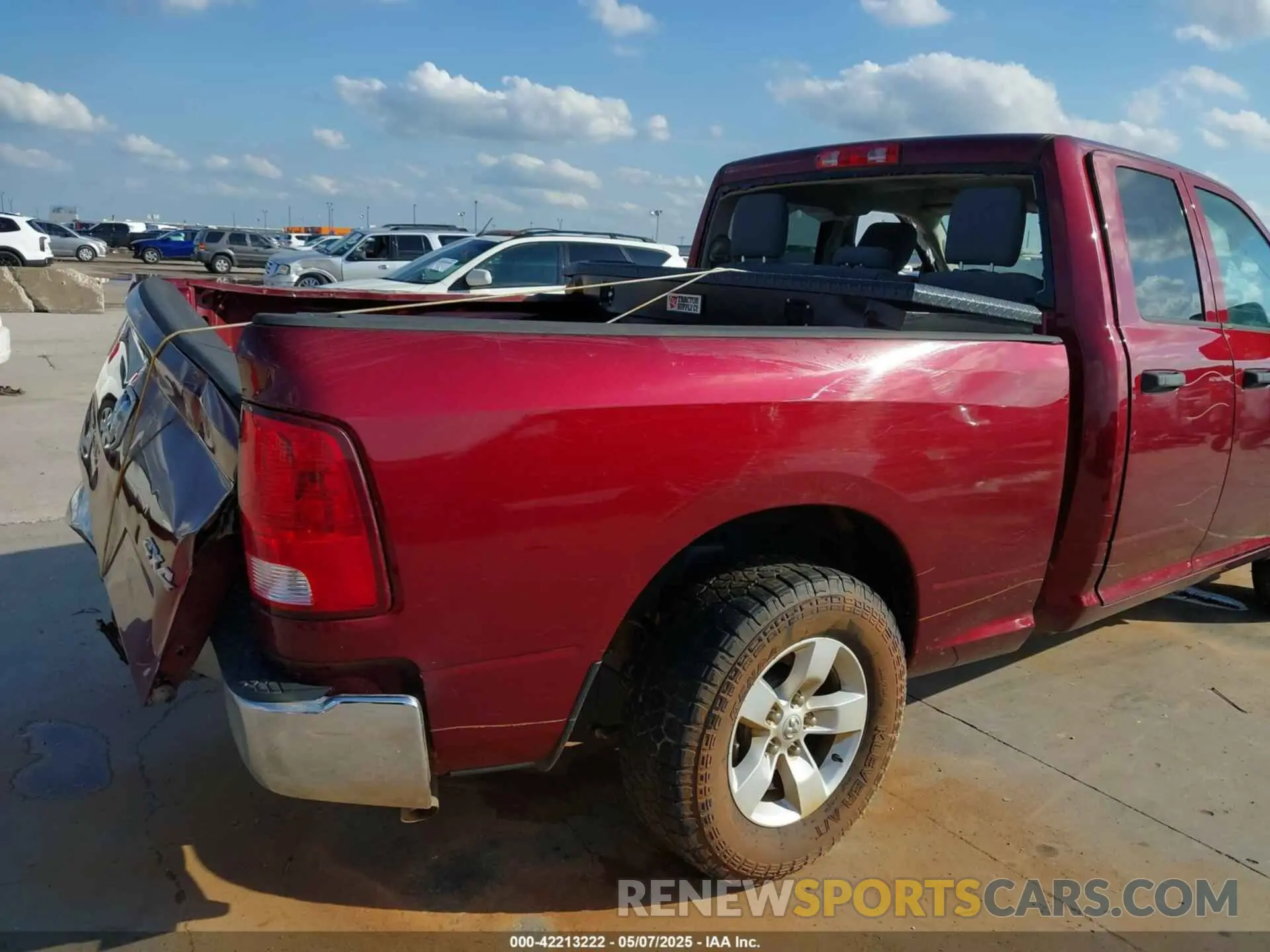 18 Photograph of a damaged car 1C6RR7FG1LS154338 RAM 1500 CLASSIC 2020