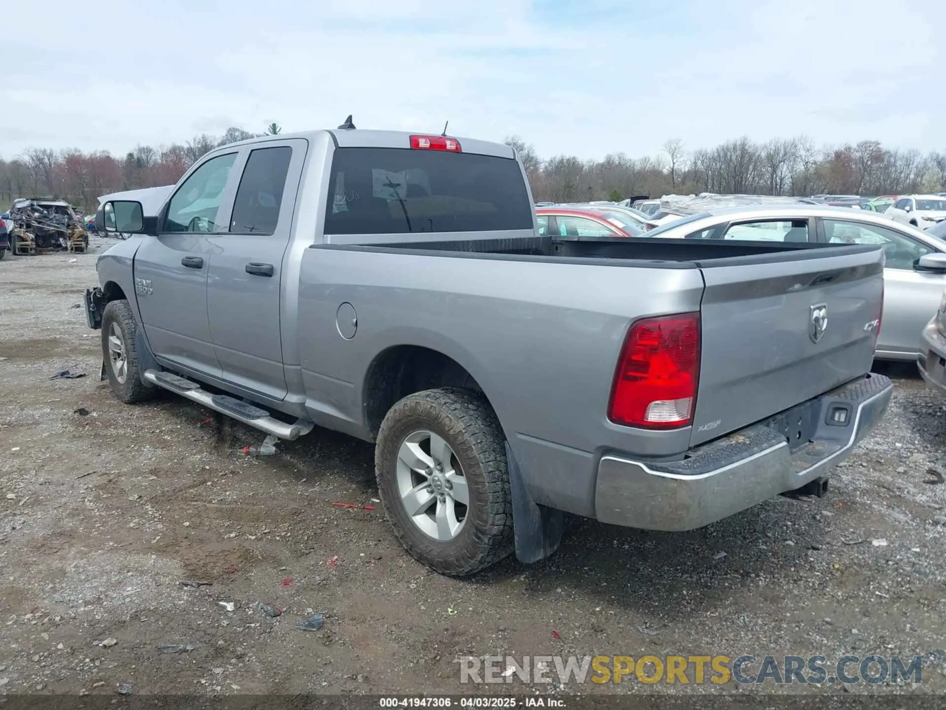 3 Photograph of a damaged car 1C6RR7FG2LS145163 RAM 1500 CLASSIC 2020