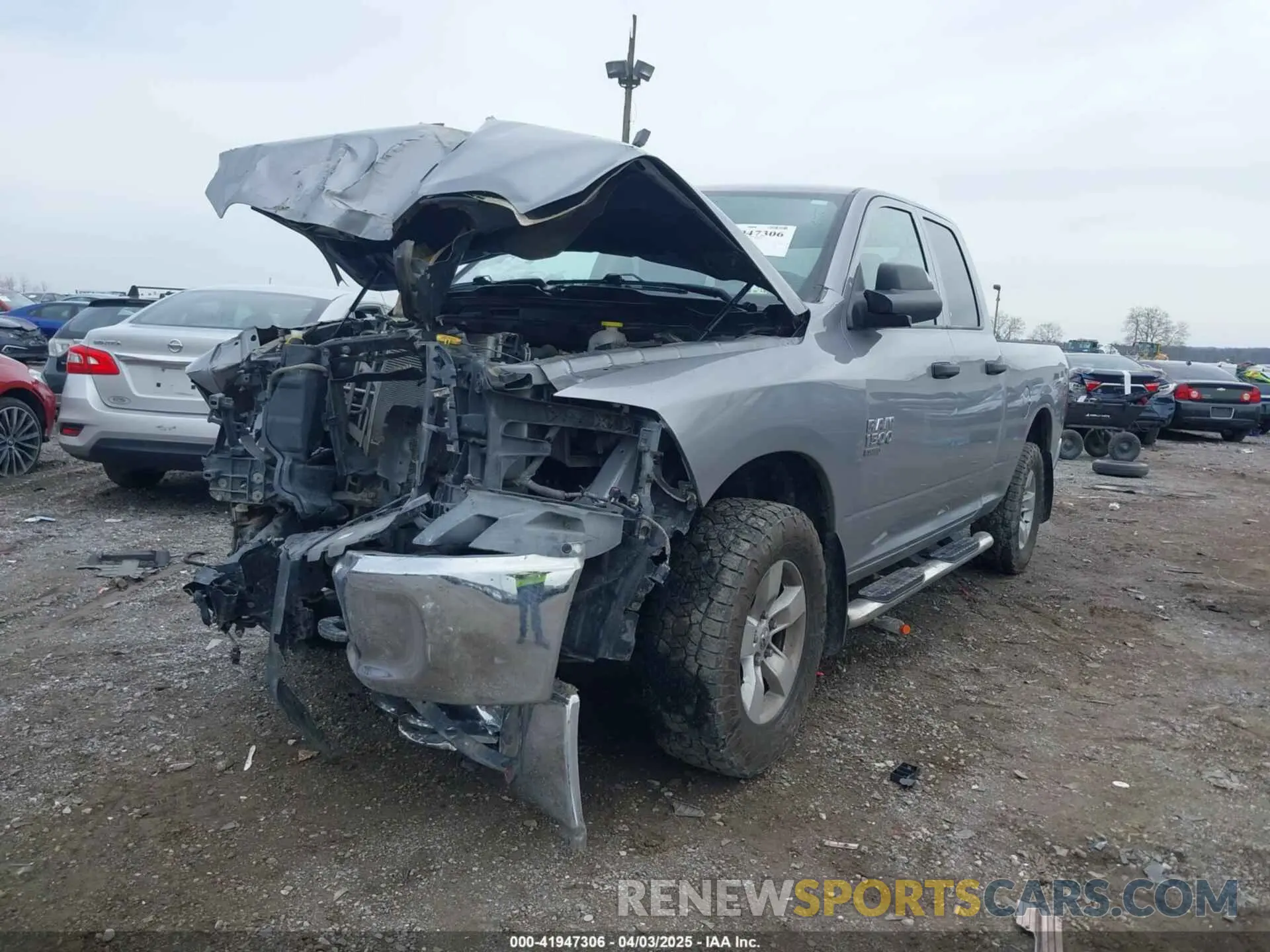 6 Photograph of a damaged car 1C6RR7FG2LS145163 RAM 1500 CLASSIC 2020