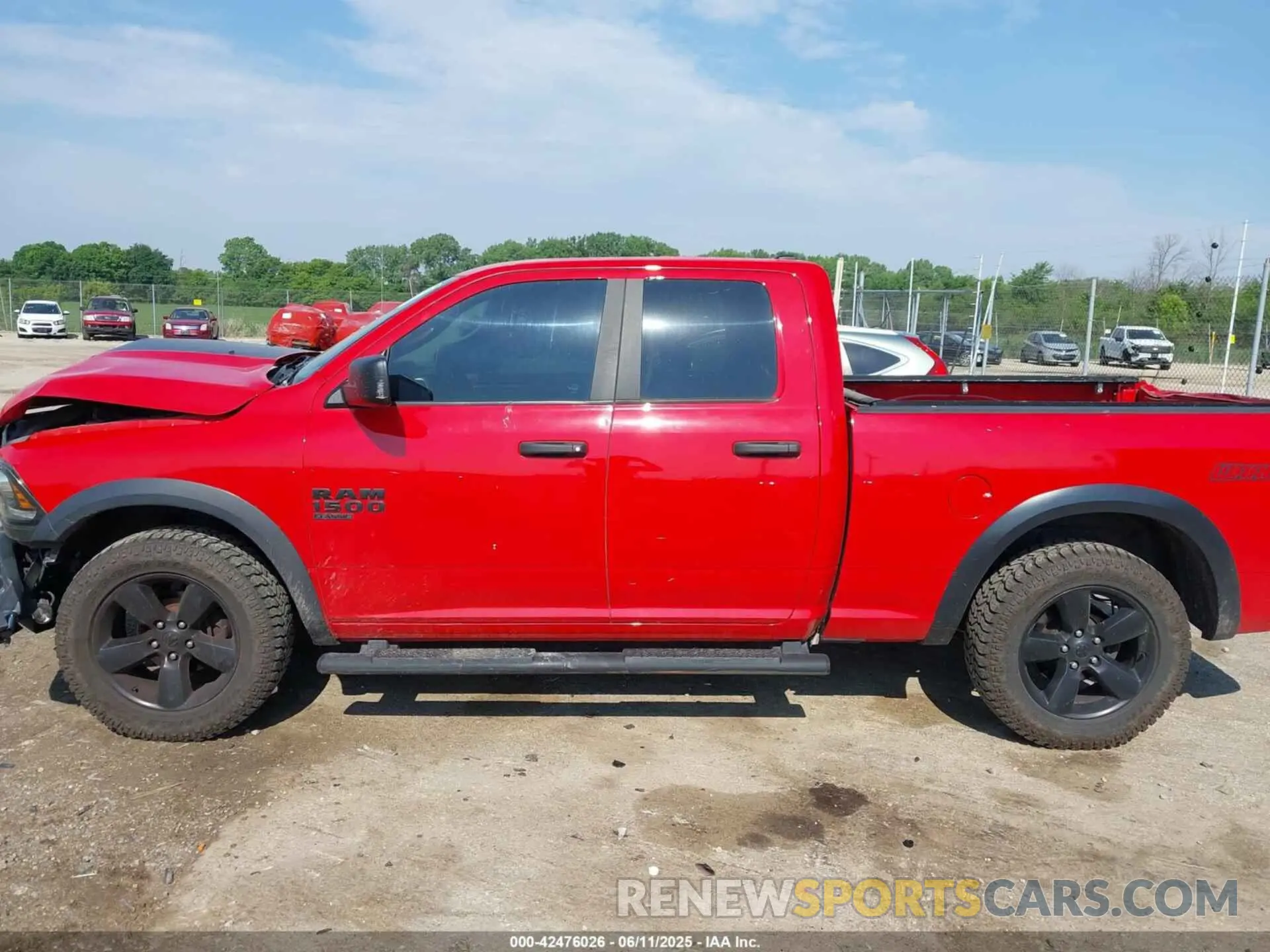 14 Photograph of a damaged car 1C6RR7GG1LS126795 RAM 1500 CLASSIC 2020
