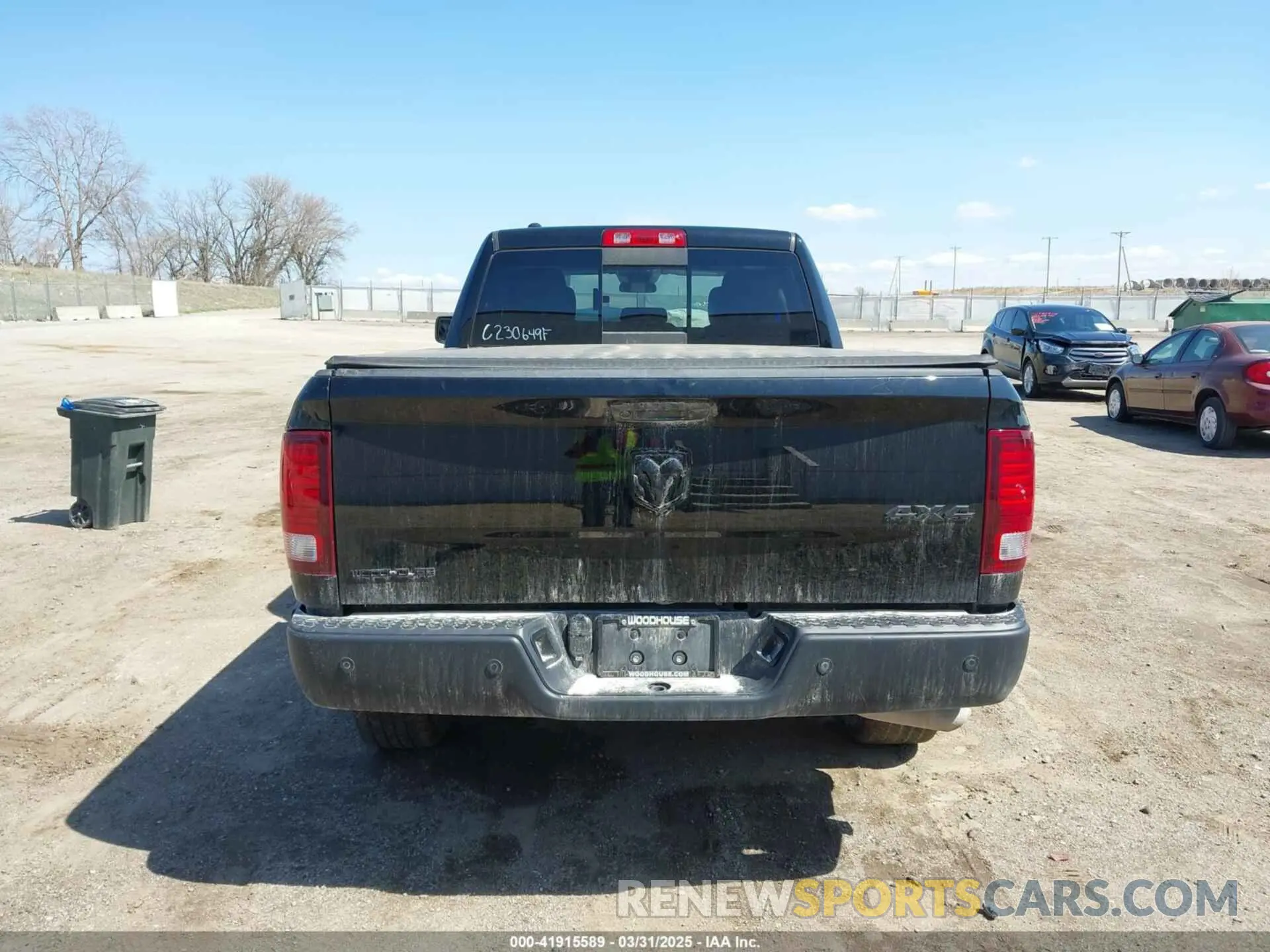 15 Photograph of a damaged car 1C6RR7GG1LS126800 RAM 1500 CLASSIC 2020