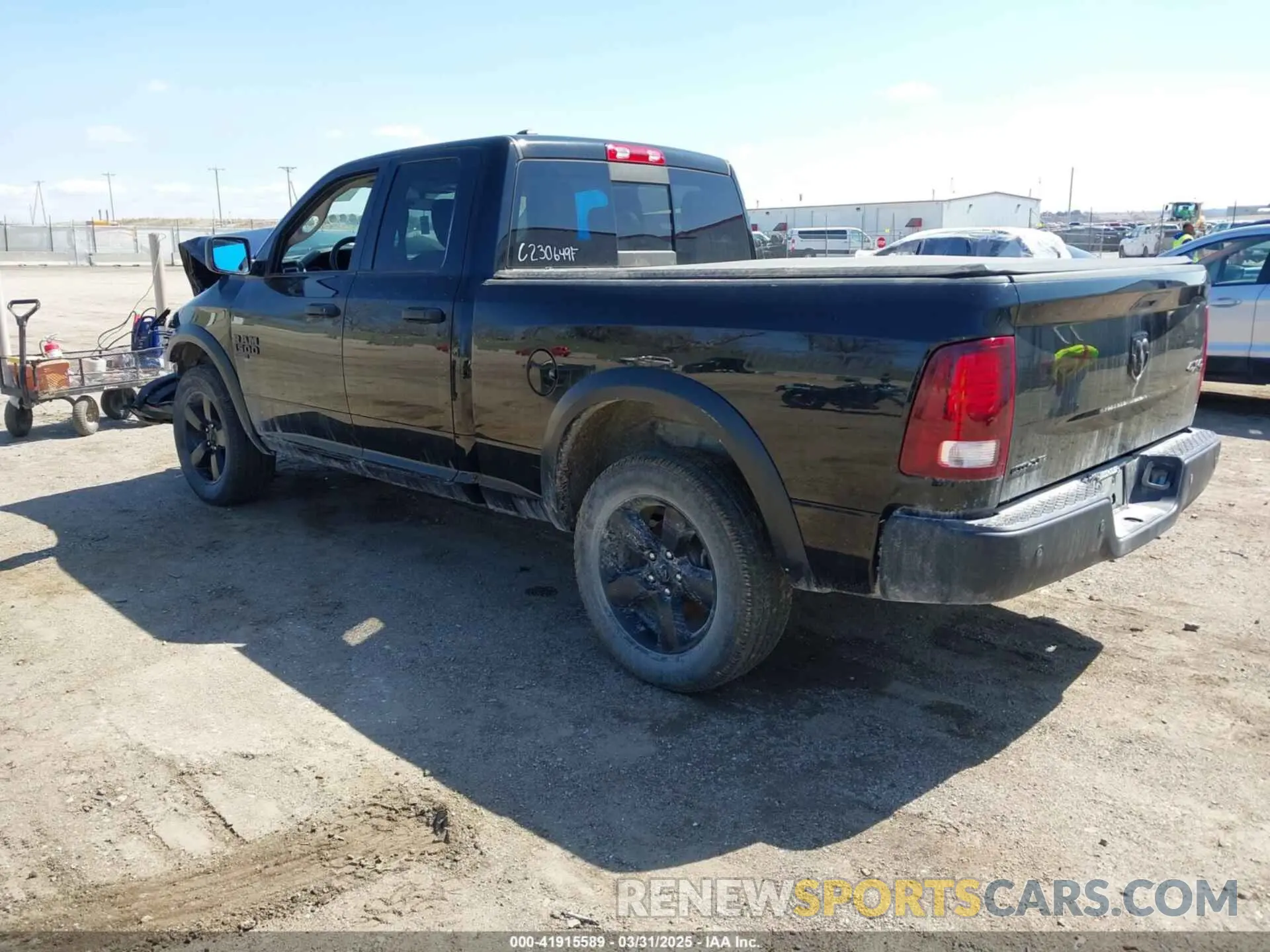 3 Photograph of a damaged car 1C6RR7GG1LS126800 RAM 1500 CLASSIC 2020