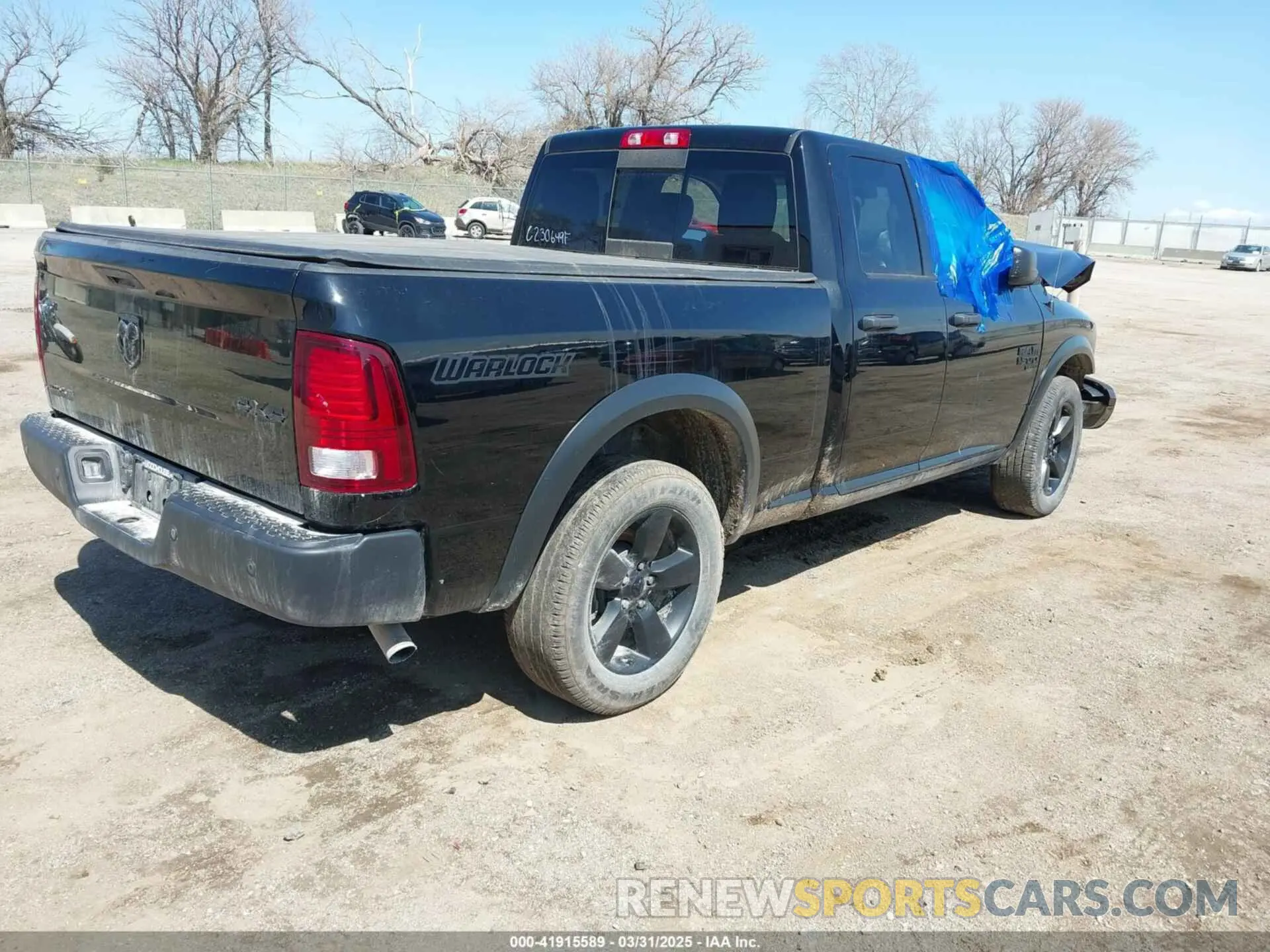 4 Photograph of a damaged car 1C6RR7GG1LS126800 RAM 1500 CLASSIC 2020