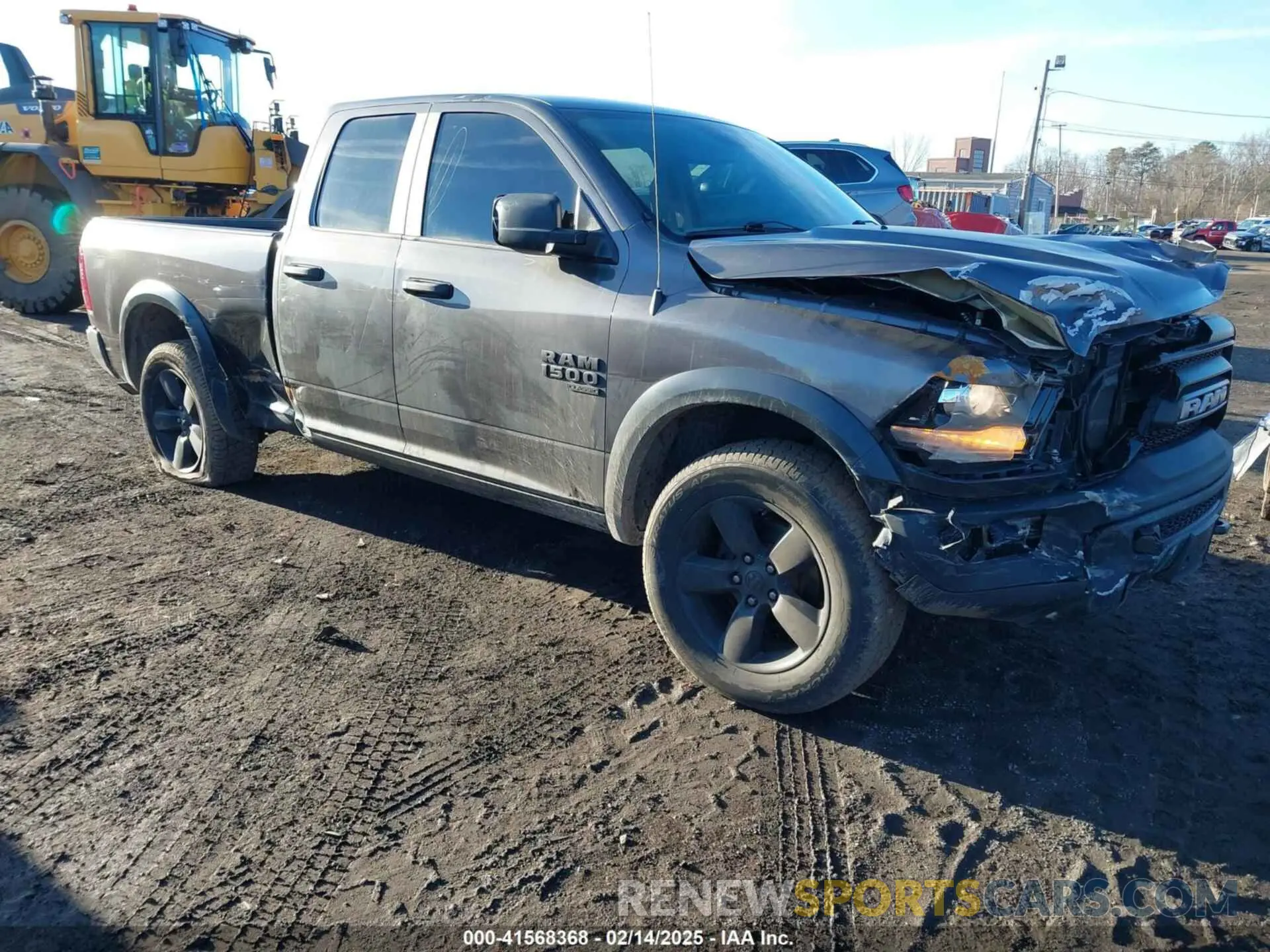 1 Photograph of a damaged car 1C6RR7GG2LS115580 RAM 1500 CLASSIC 2020