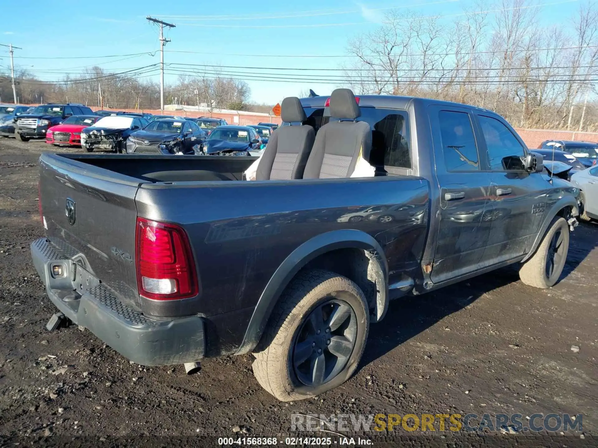 19 Photograph of a damaged car 1C6RR7GG2LS115580 RAM 1500 CLASSIC 2020