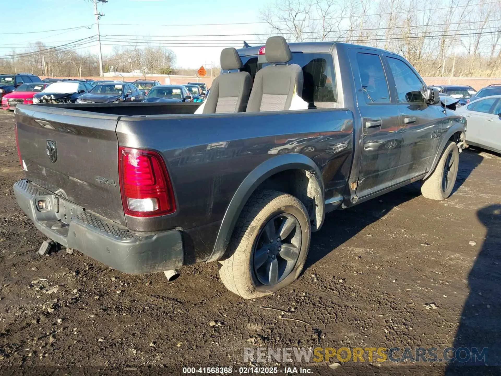 4 Photograph of a damaged car 1C6RR7GG2LS115580 RAM 1500 CLASSIC 2020