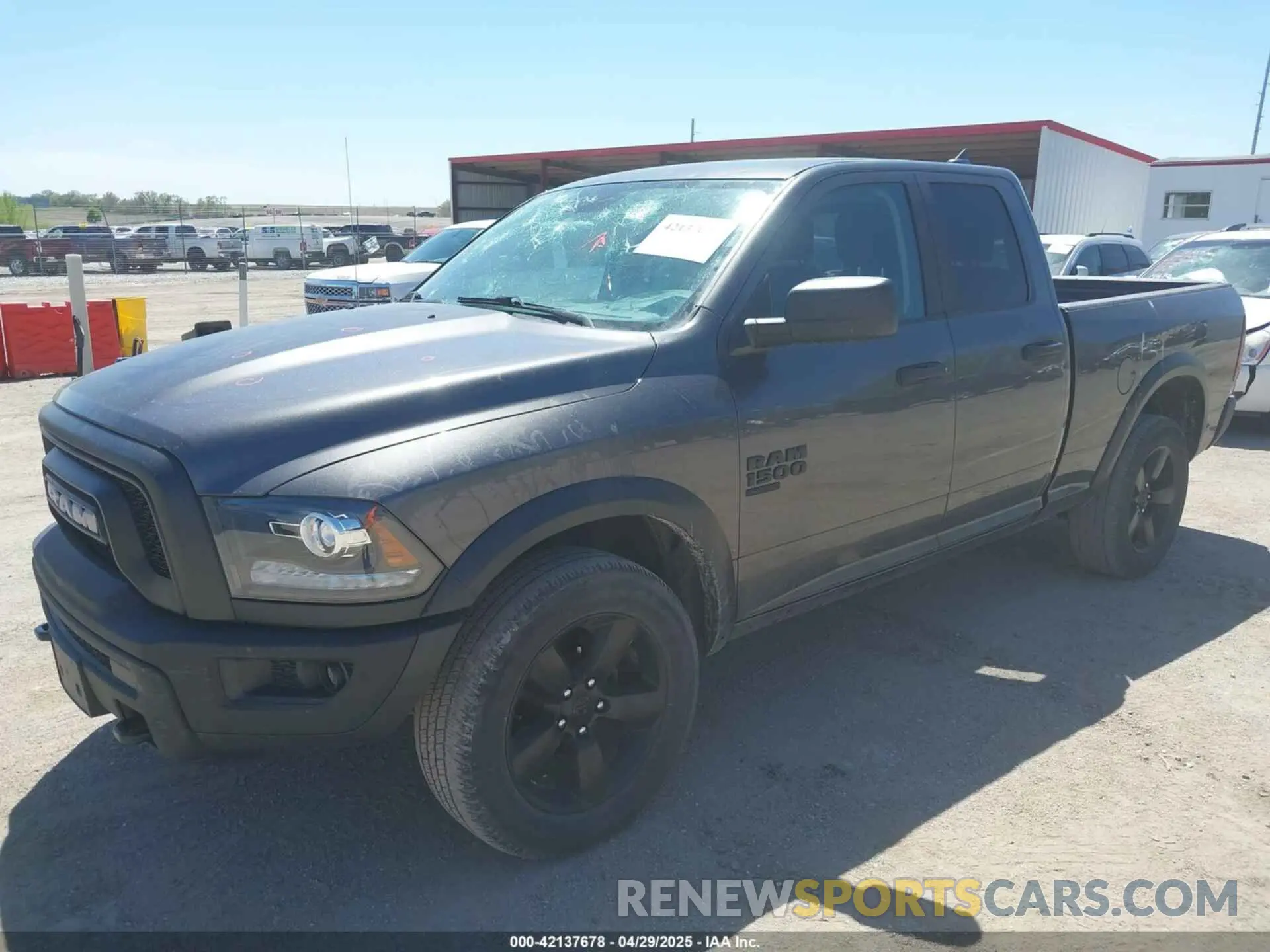 2 Photograph of a damaged car 1C6RR7GG3LS130833 RAM 1500 CLASSIC 2020