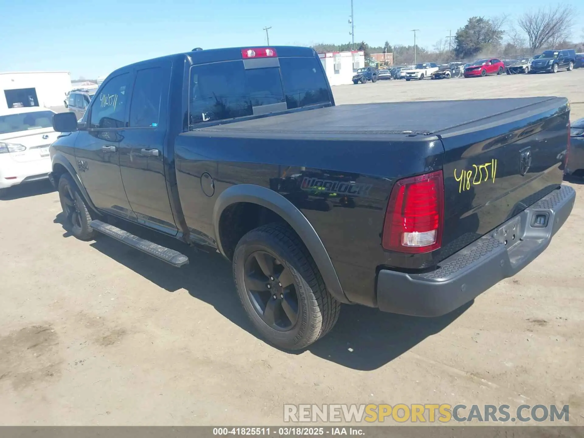 3 Photograph of a damaged car 1C6RR7GG5LS138027 RAM 1500 CLASSIC 2020
