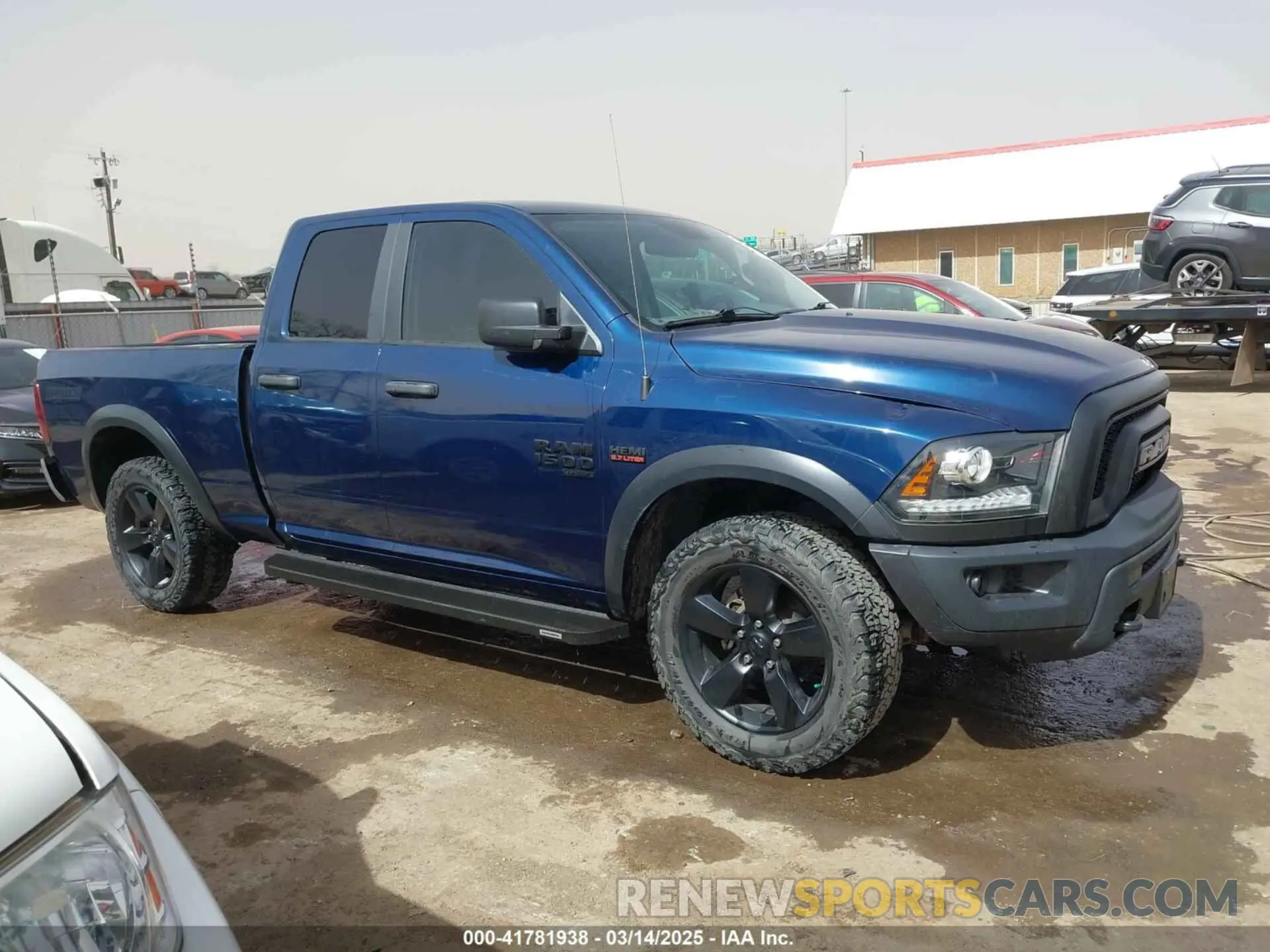 13 Photograph of a damaged car 1C6RR7GT0LS142757 RAM 1500 CLASSIC 2020