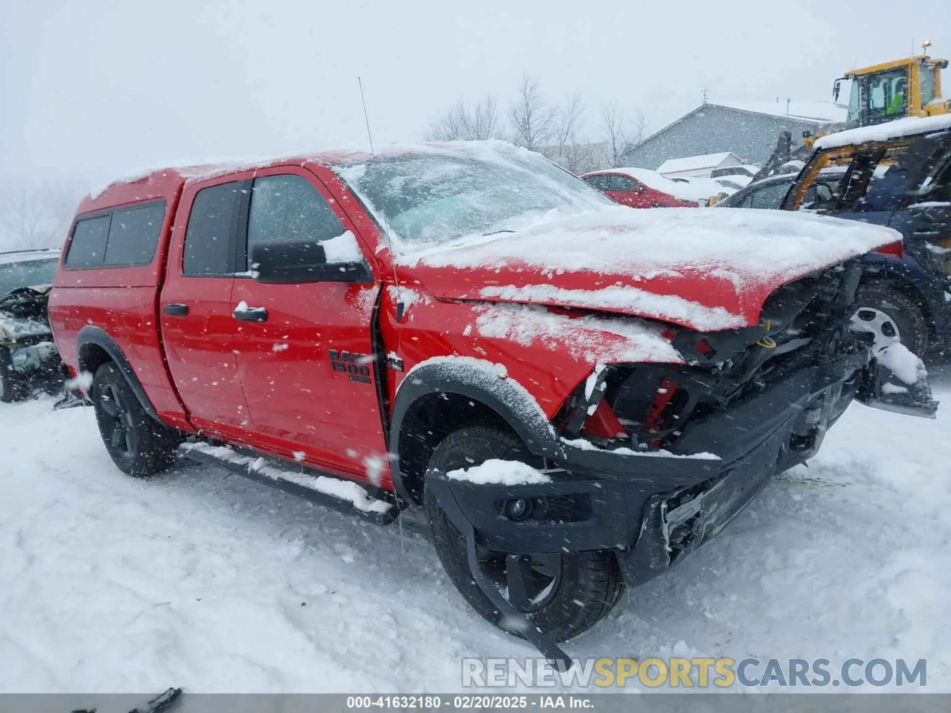 13 Photograph of a damaged car 1C6RR7GT4LS125265 RAM 1500 CLASSIC 2020