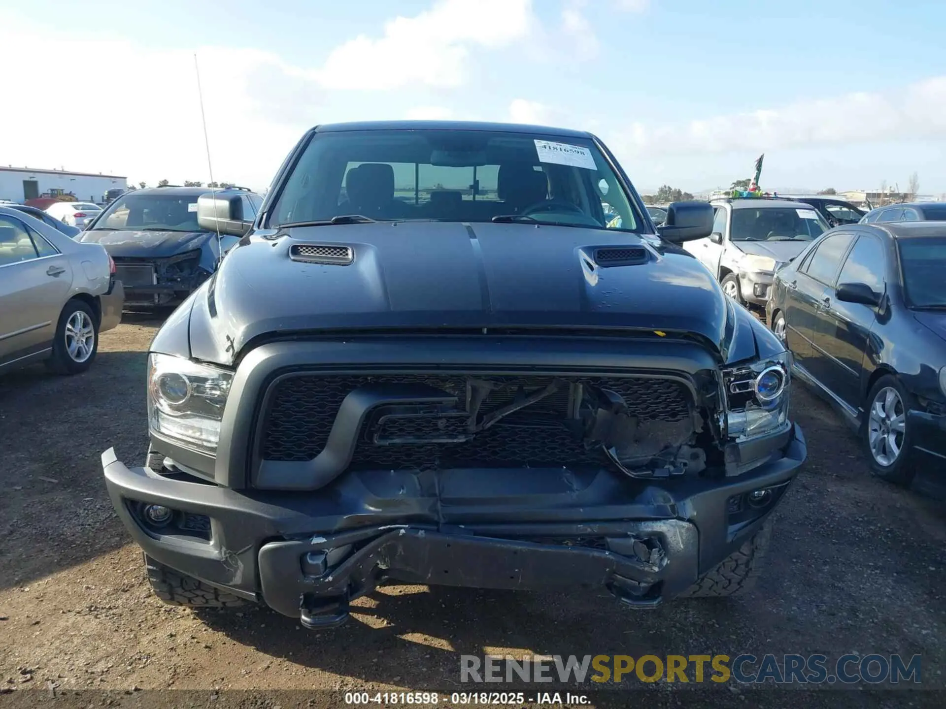 6 Photograph of a damaged car 1C6RR7GT8LS159824 RAM 1500 CLASSIC 2020