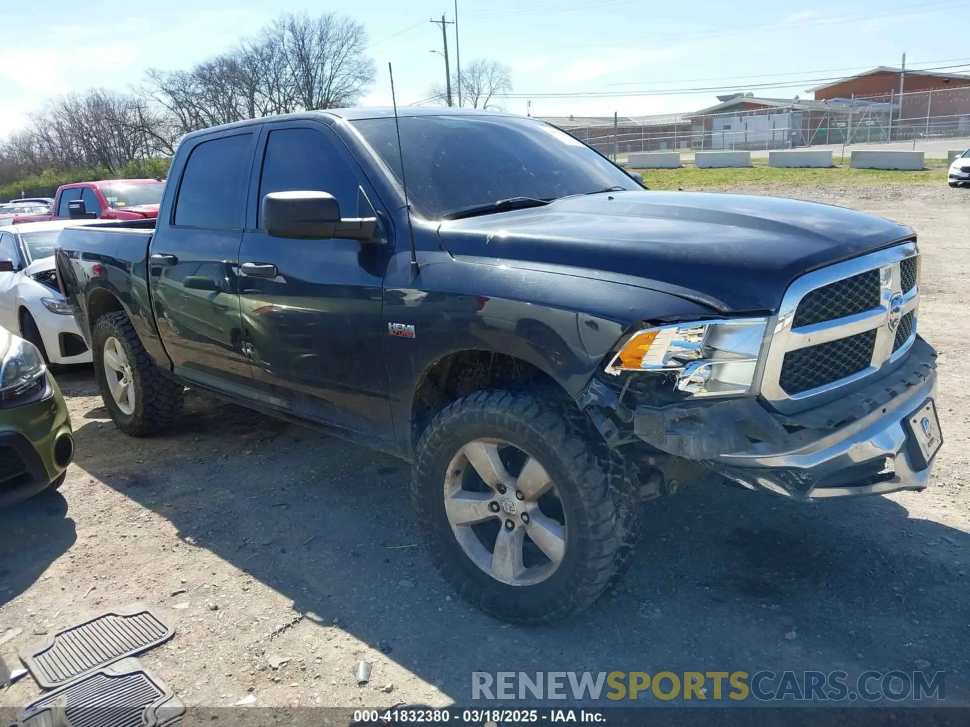 13 Photograph of a damaged car 1C6RR7KT6LS154239 RAM 1500 CLASSIC 2020
