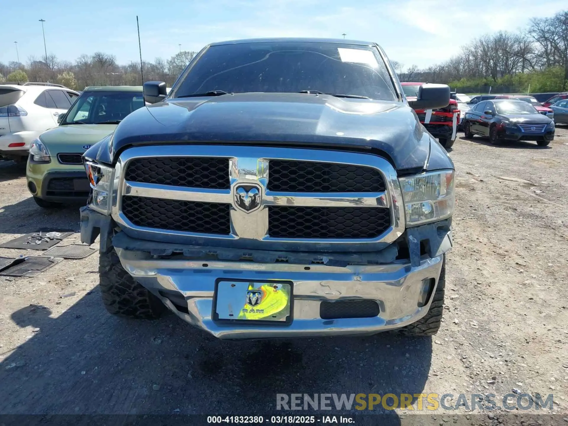 6 Photograph of a damaged car 1C6RR7KT6LS154239 RAM 1500 CLASSIC 2020