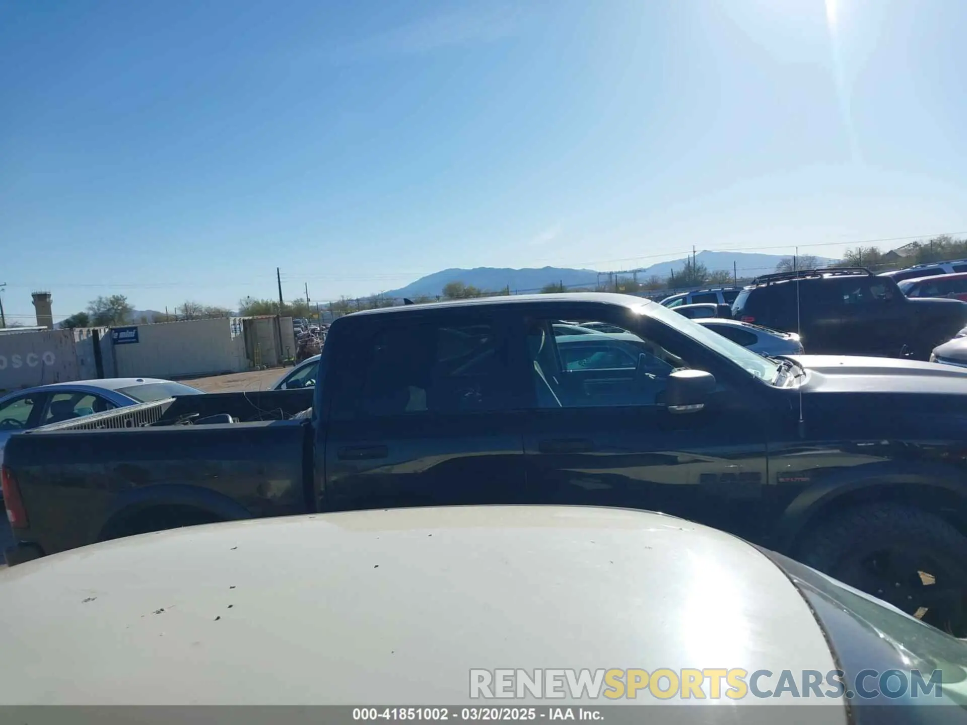13 Photograph of a damaged car 1C6RR7LT4LS136952 RAM 1500 CLASSIC 2020