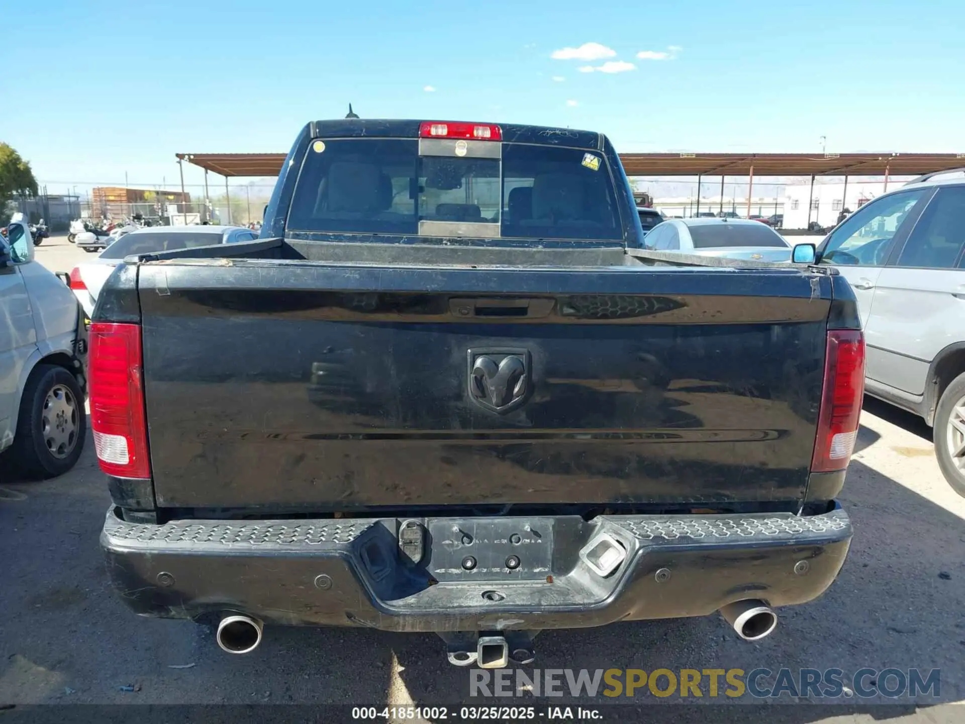 16 Photograph of a damaged car 1C6RR7LT4LS136952 RAM 1500 CLASSIC 2020