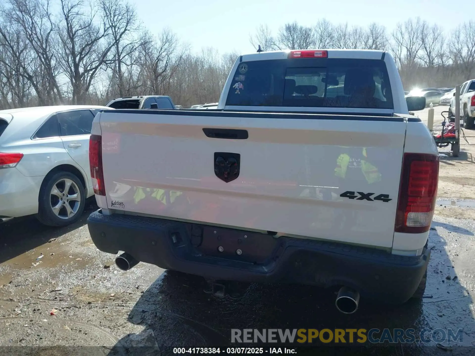 17 Photograph of a damaged car 1C6RR7LT5LS114930 RAM 1500 CLASSIC 2020