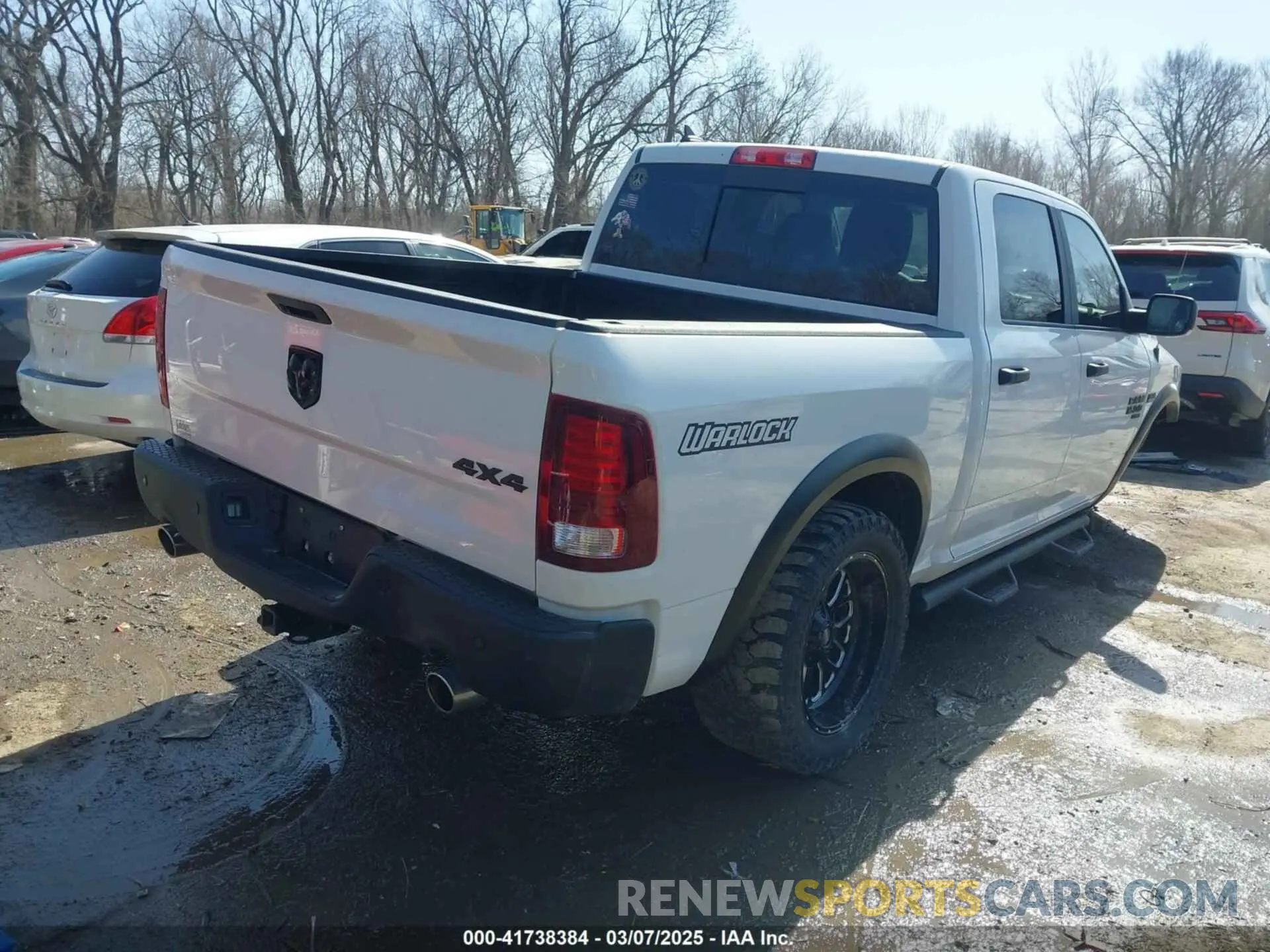 4 Photograph of a damaged car 1C6RR7LT5LS114930 RAM 1500 CLASSIC 2020
