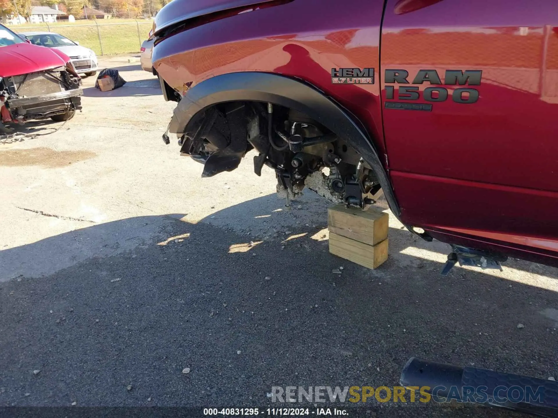 12 Photograph of a damaged car 1C6RR7LTXLS145610 RAM 1500 CLASSIC 2020