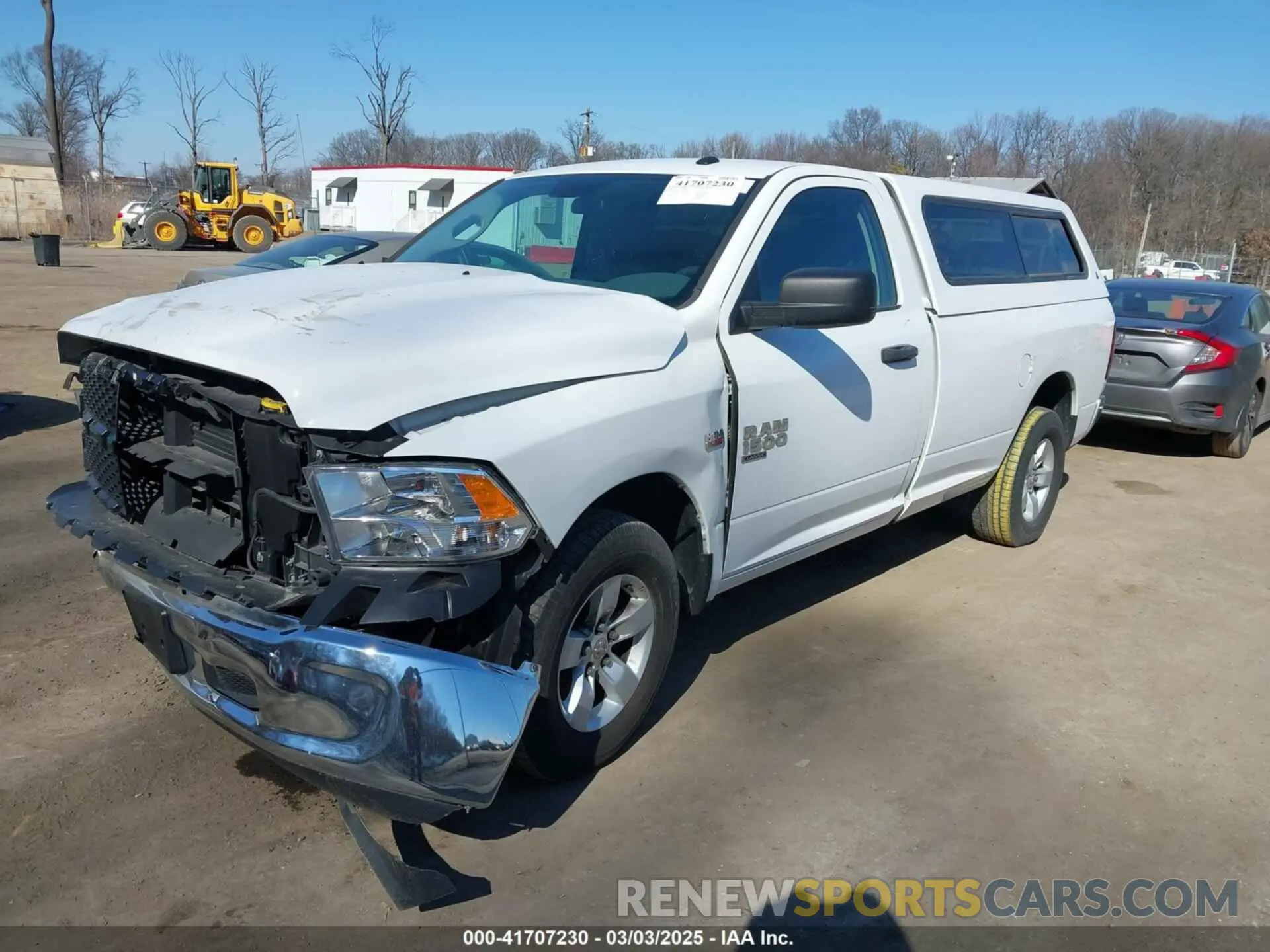 2 Photograph of a damaged car 3C6JR6DT8LG272093 RAM 1500 CLASSIC 2020