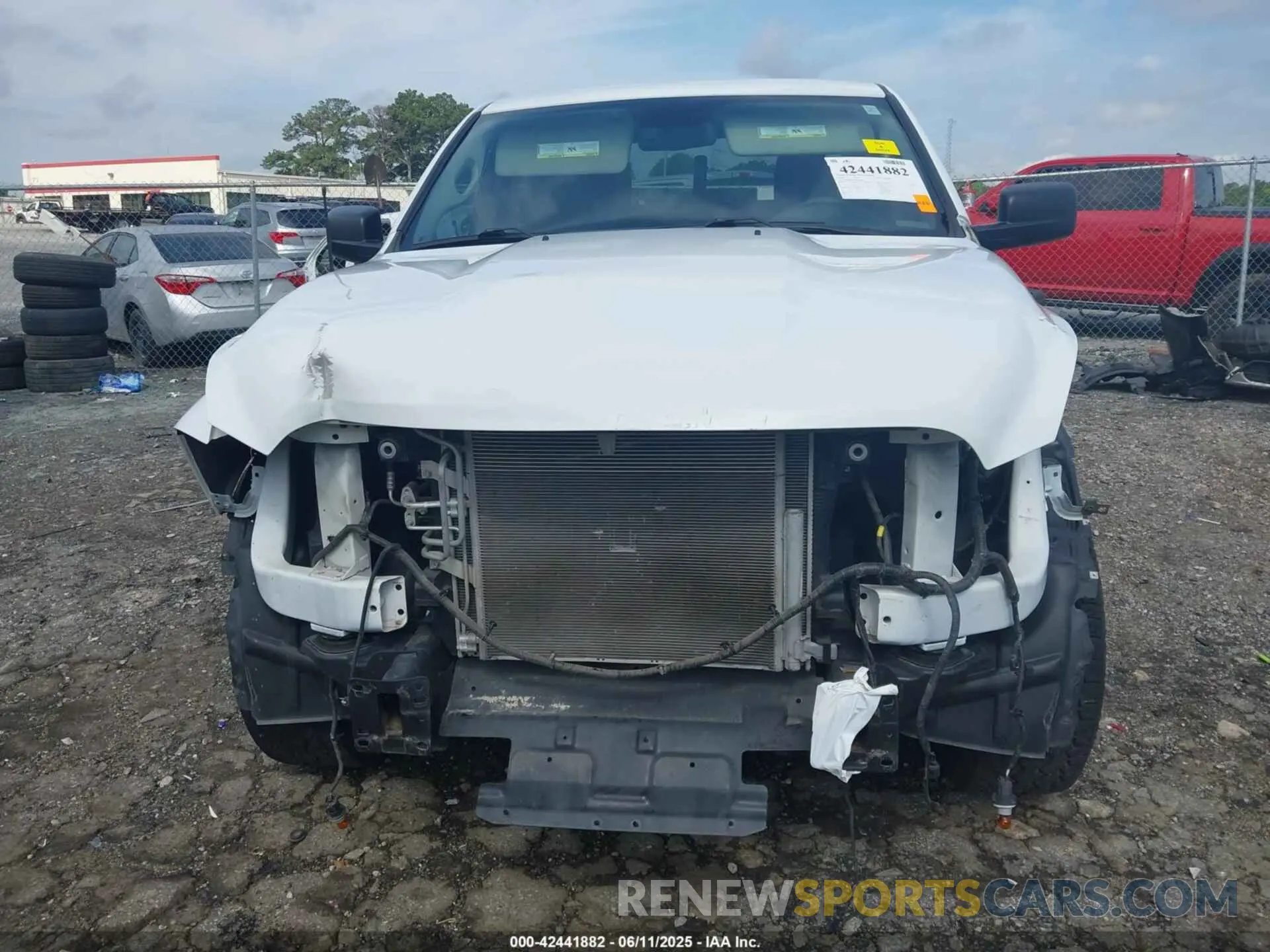 6 Photograph of a damaged car 3C6RR6KG4LG128081 RAM 1500 CLASSIC 2020