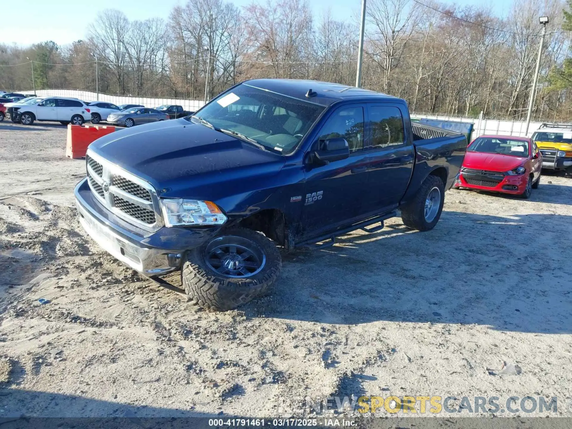 2 Photograph of a damaged car 3C6RR7KT9LG290727 RAM 1500 CLASSIC 2020