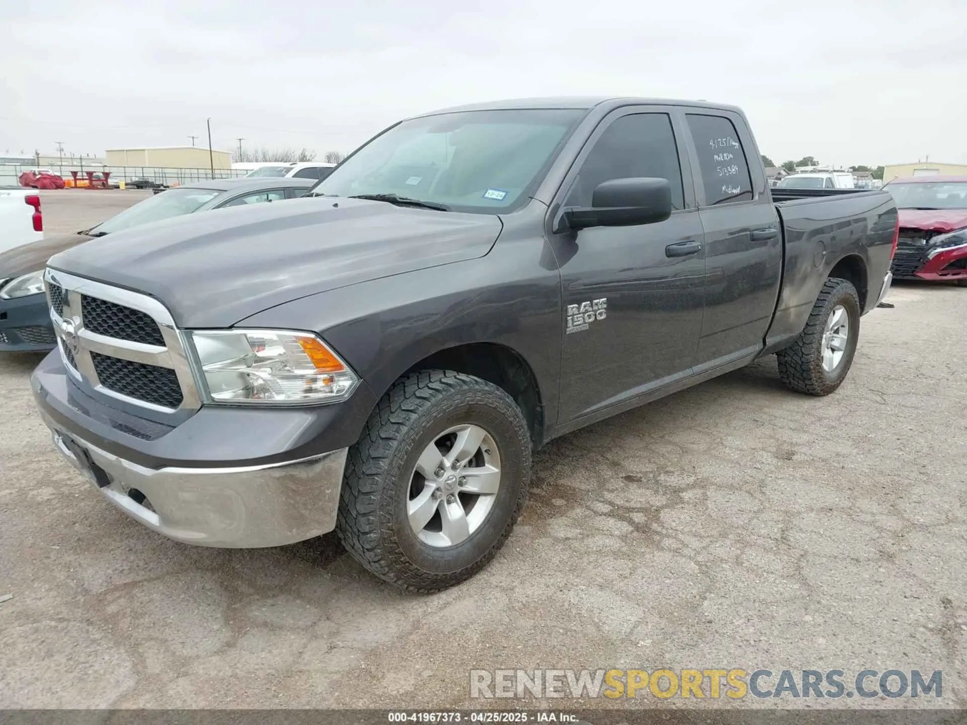 2 Photograph of a damaged car 1C6RR6FG1MS513389 RAM 1500 CLASSIC 2021