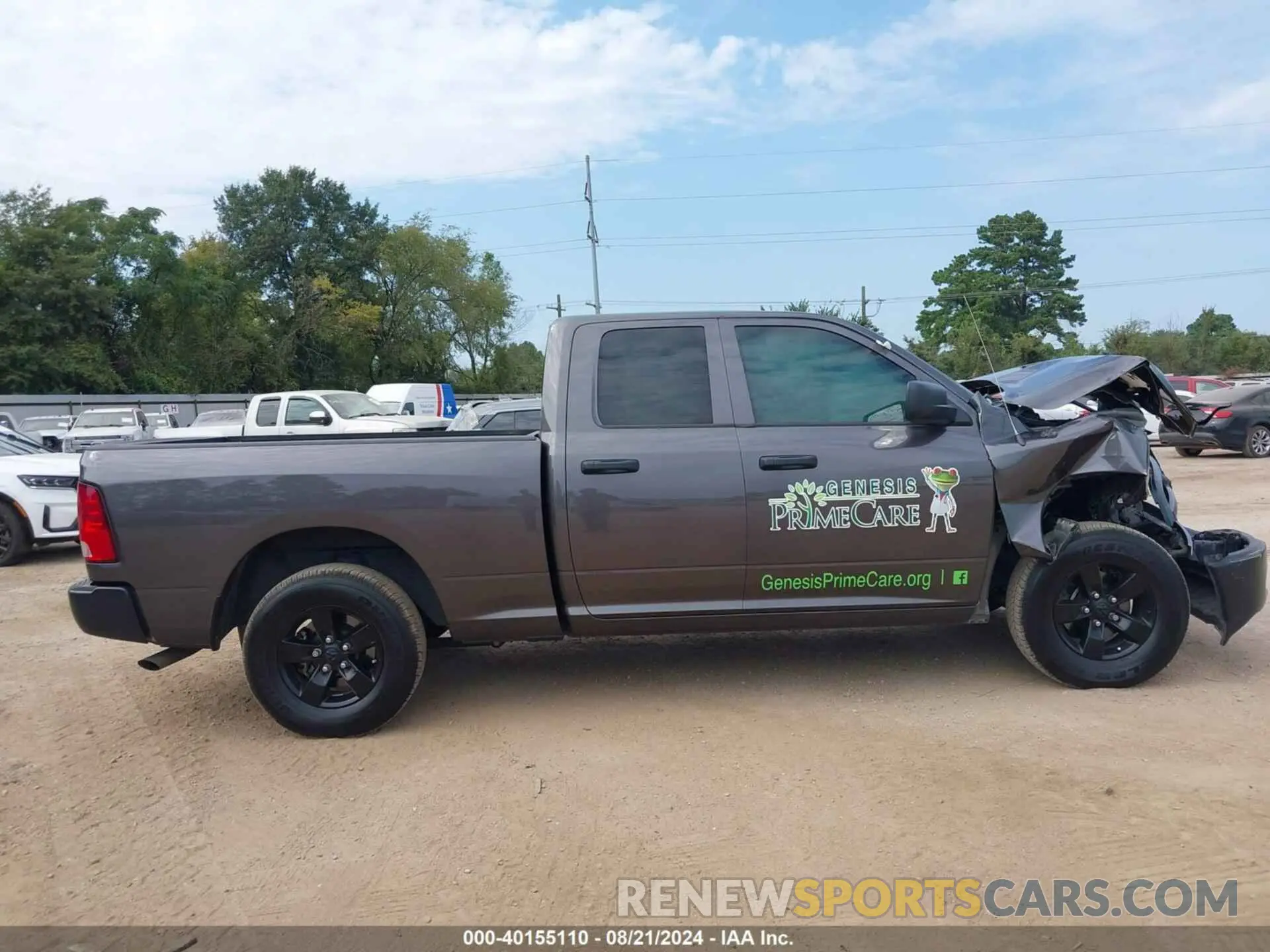 14 Photograph of a damaged car 1C6RR6FG6MS563480 RAM 1500 CLASSIC 2021