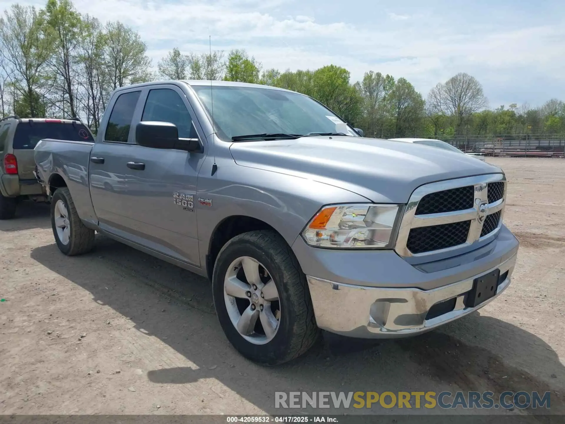 1 Photograph of a damaged car 1C6RR6FT0MS515437 RAM 1500 CLASSIC 2021