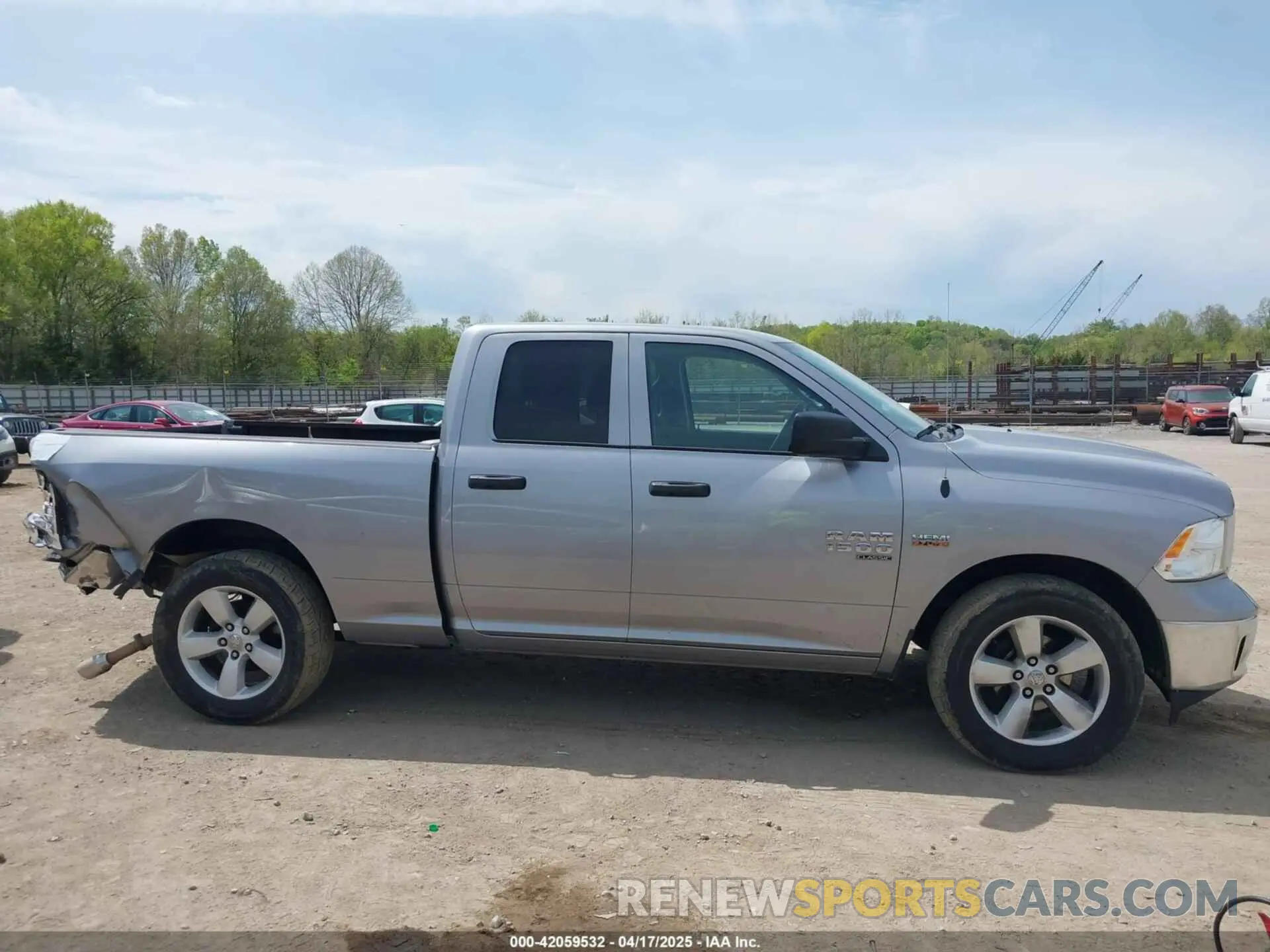 13 Photograph of a damaged car 1C6RR6FT0MS515437 RAM 1500 CLASSIC 2021
